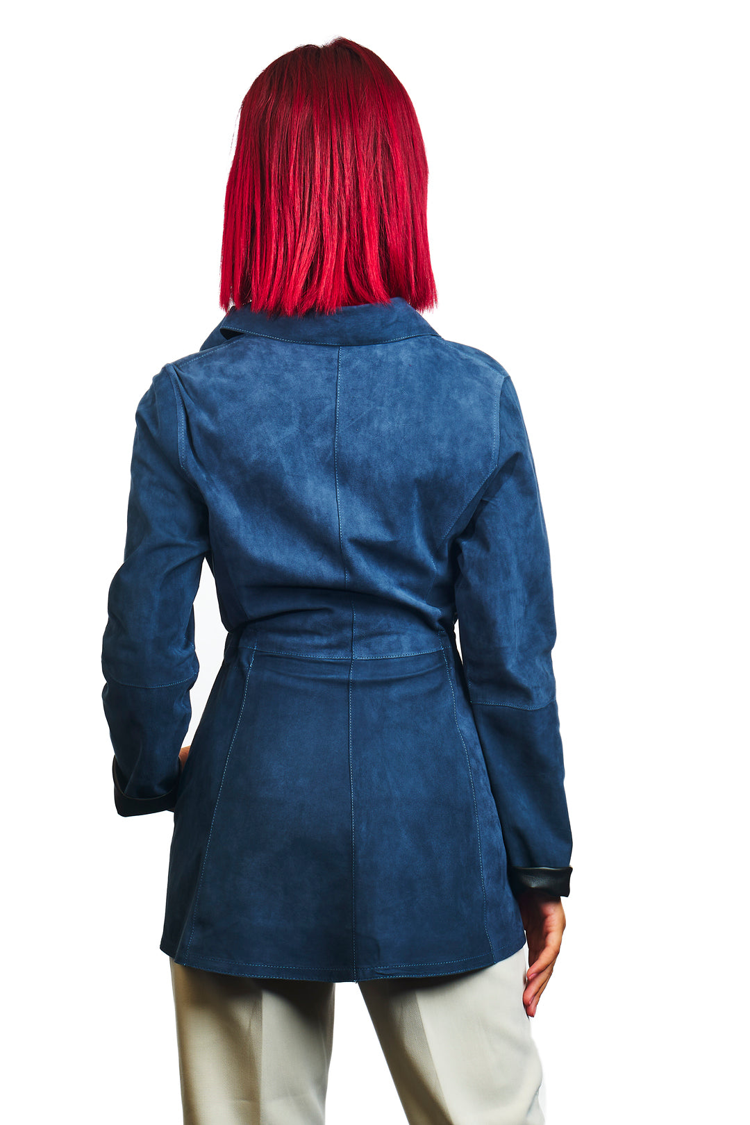 Hydas Reversible Suede Leather Jacket