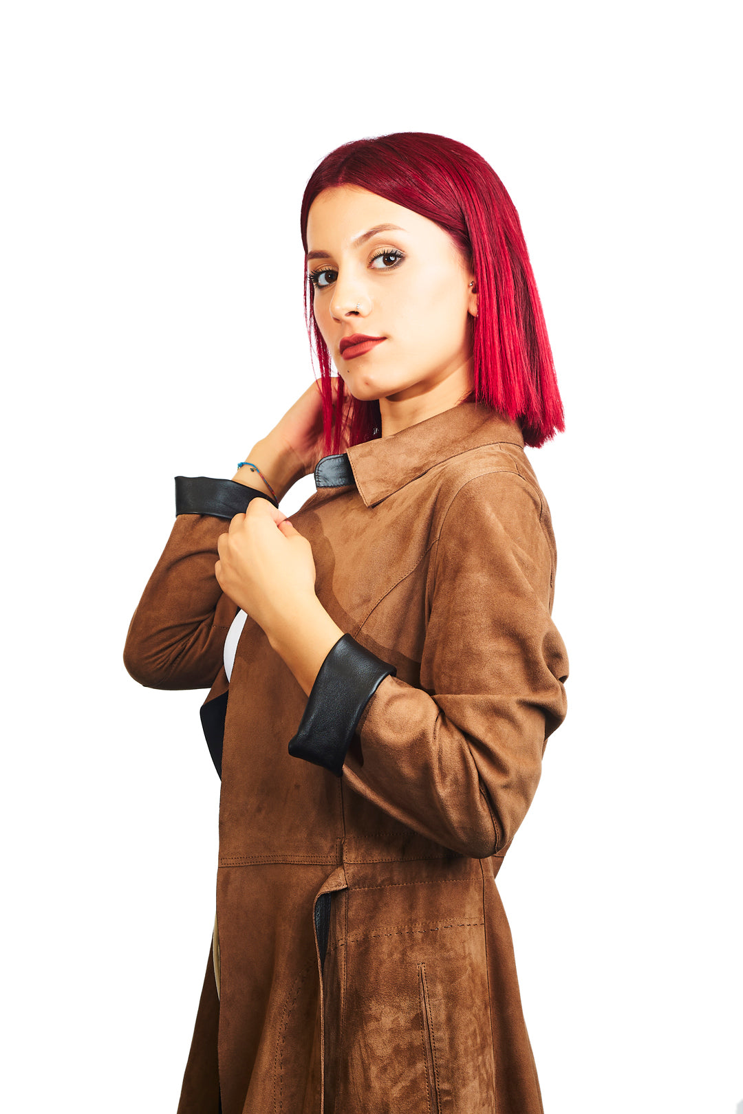 Hydas Reversible Suede Leather Jacket