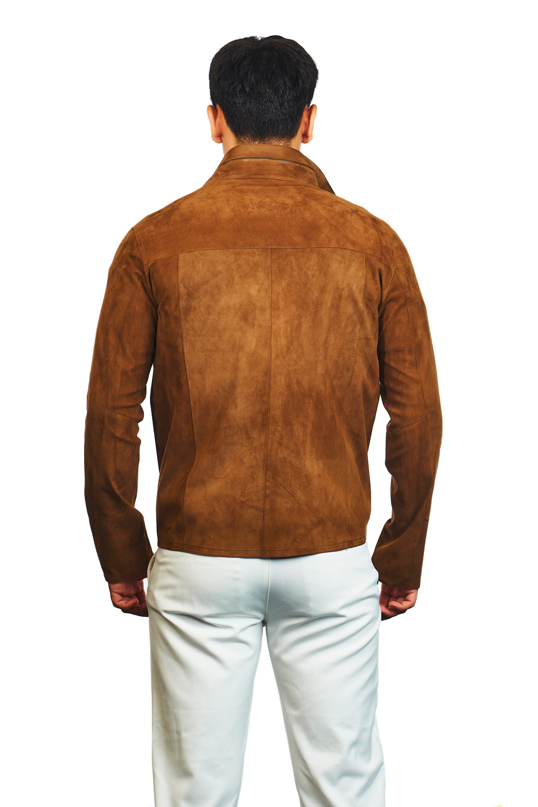 Troya Reversible Suede Leather Jacket