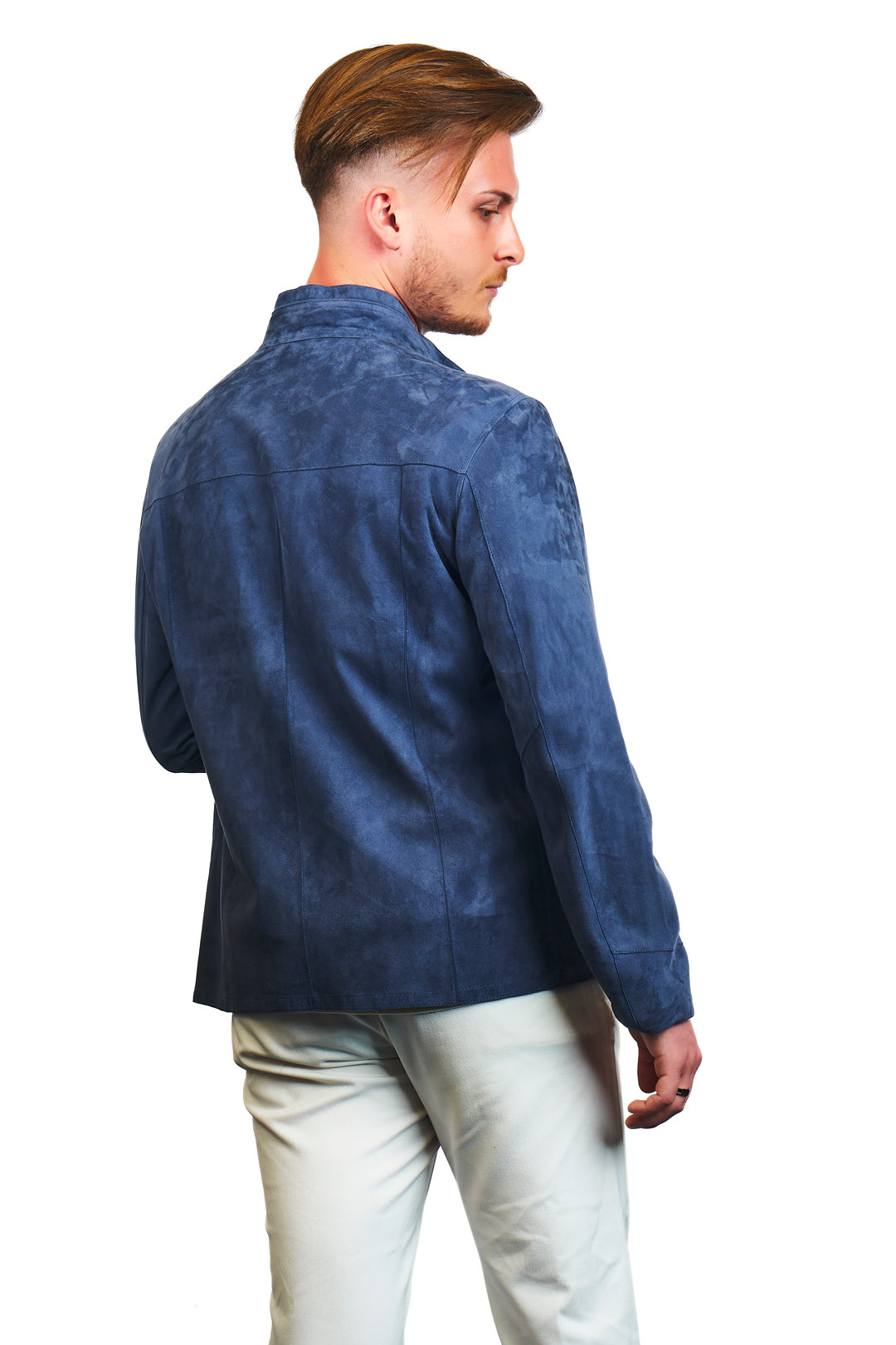 Troya Reversible Suede Leather Jacket