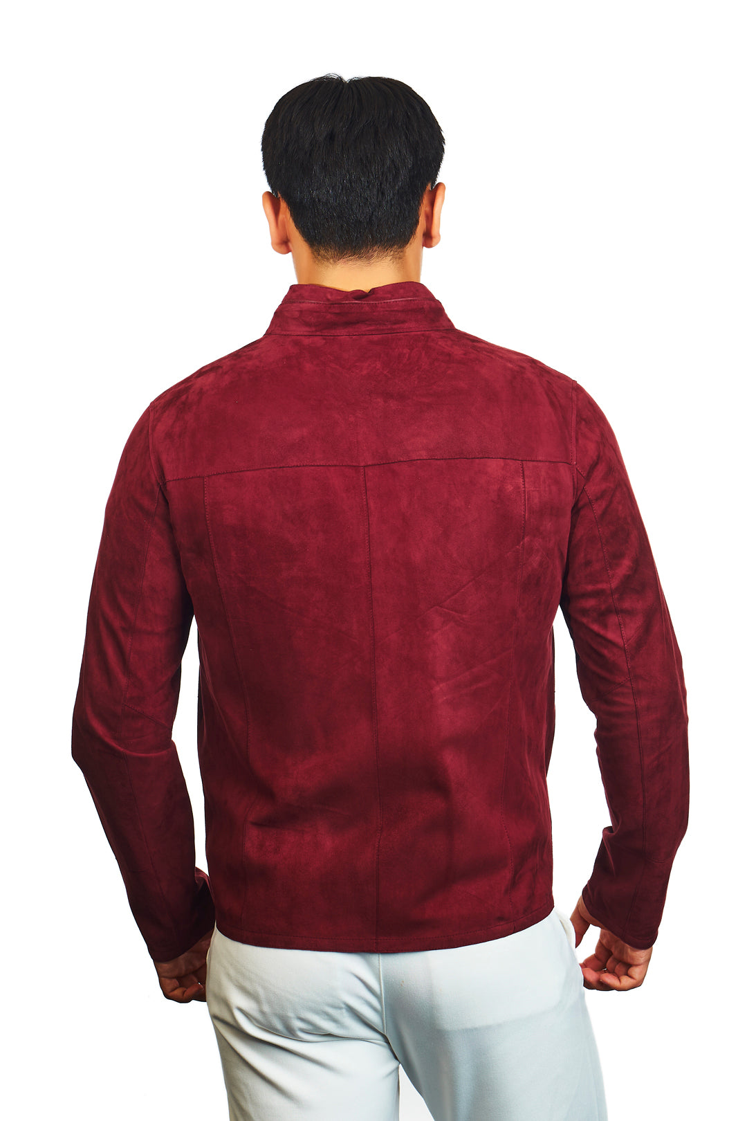 Troya Reversible Suede Leather Jacket