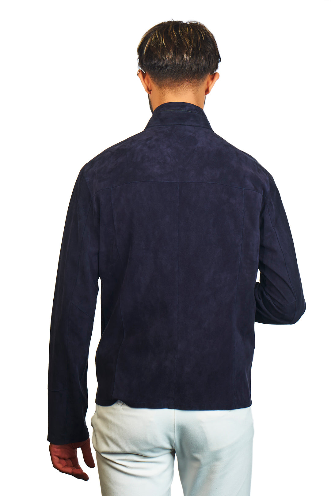 Troya Reversible Suede Leather Jacket