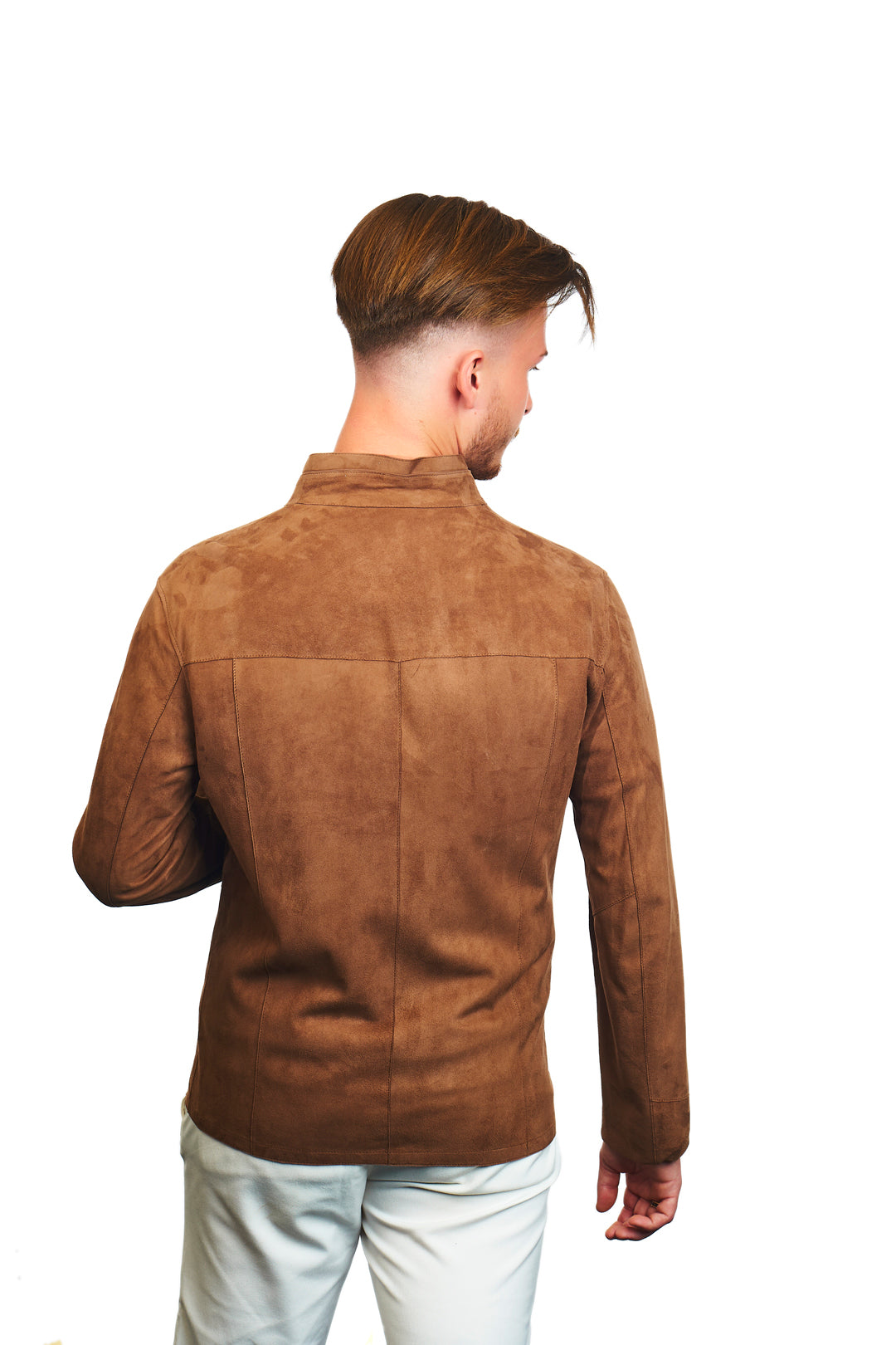 Troya Reversible Suede Leather Jacket
