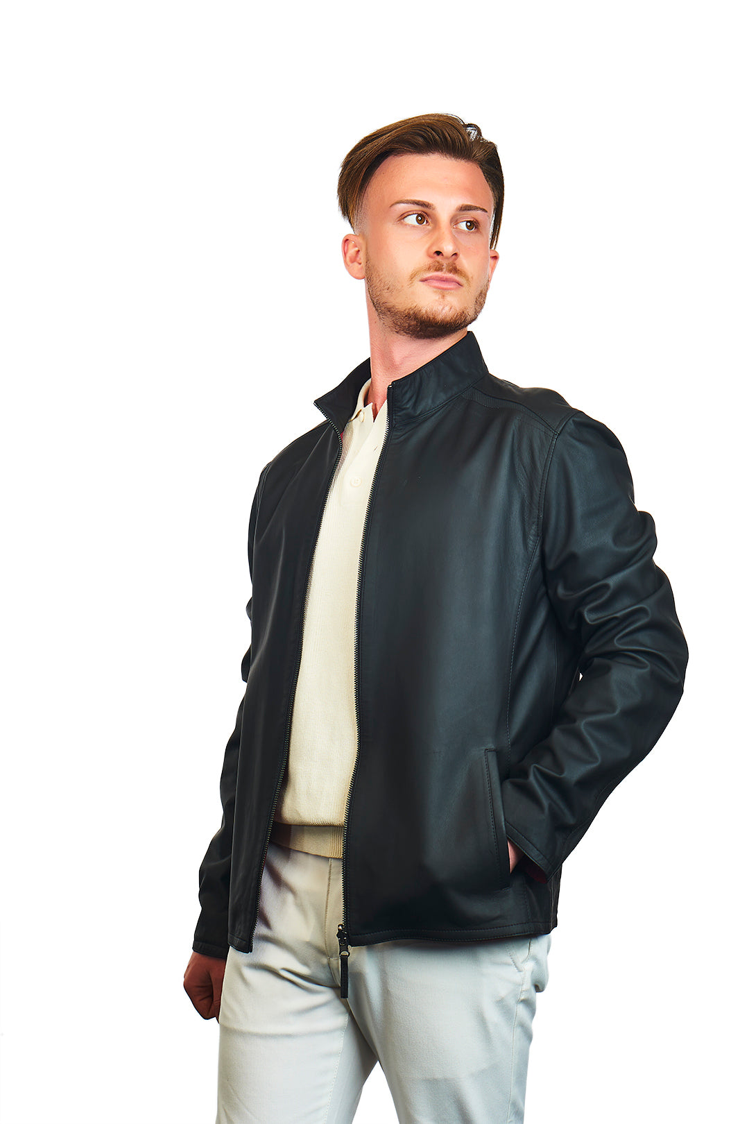 Hittit Reversible Leather Jacket