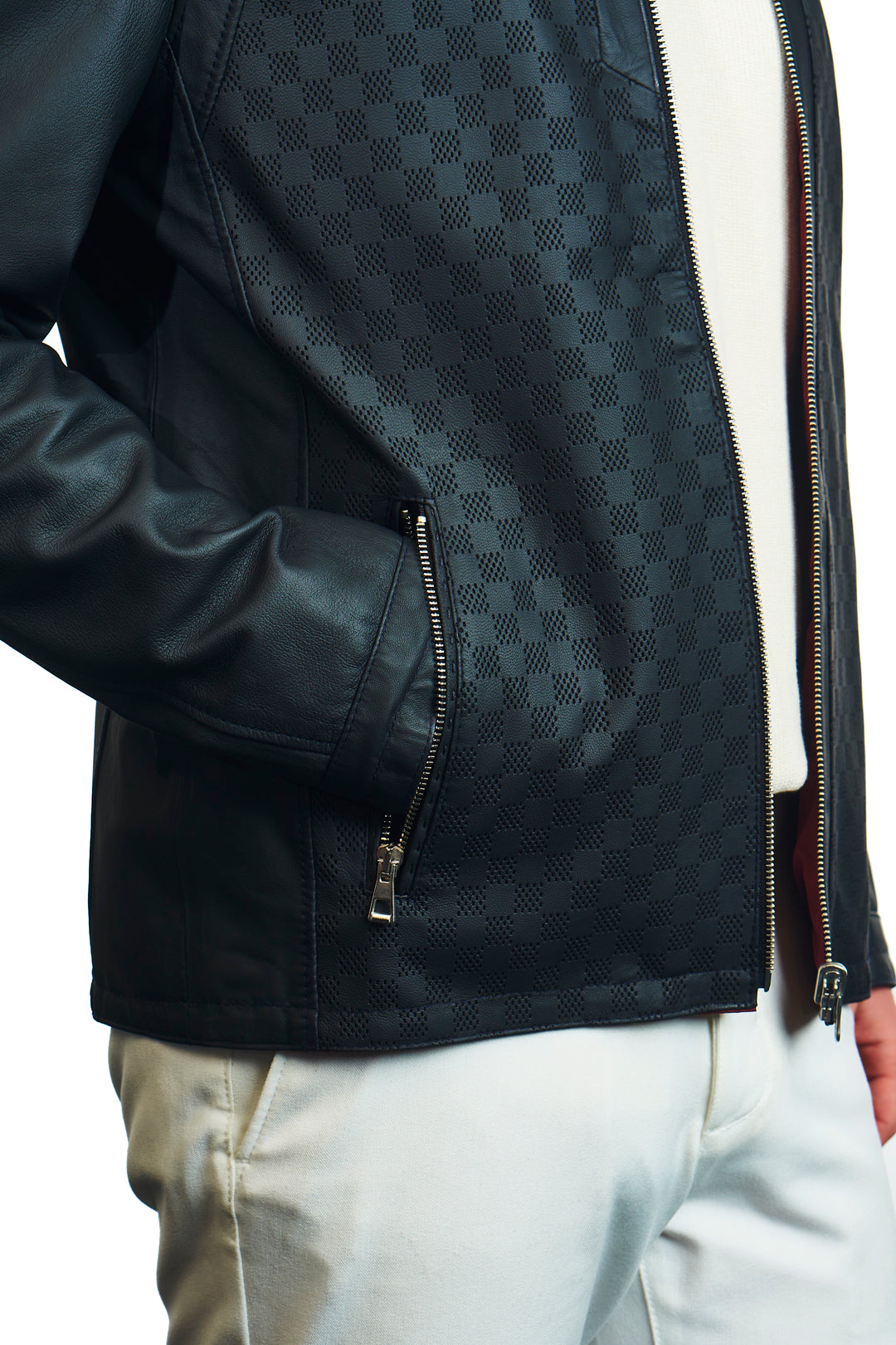 Hittit Reversible Leather Jacket