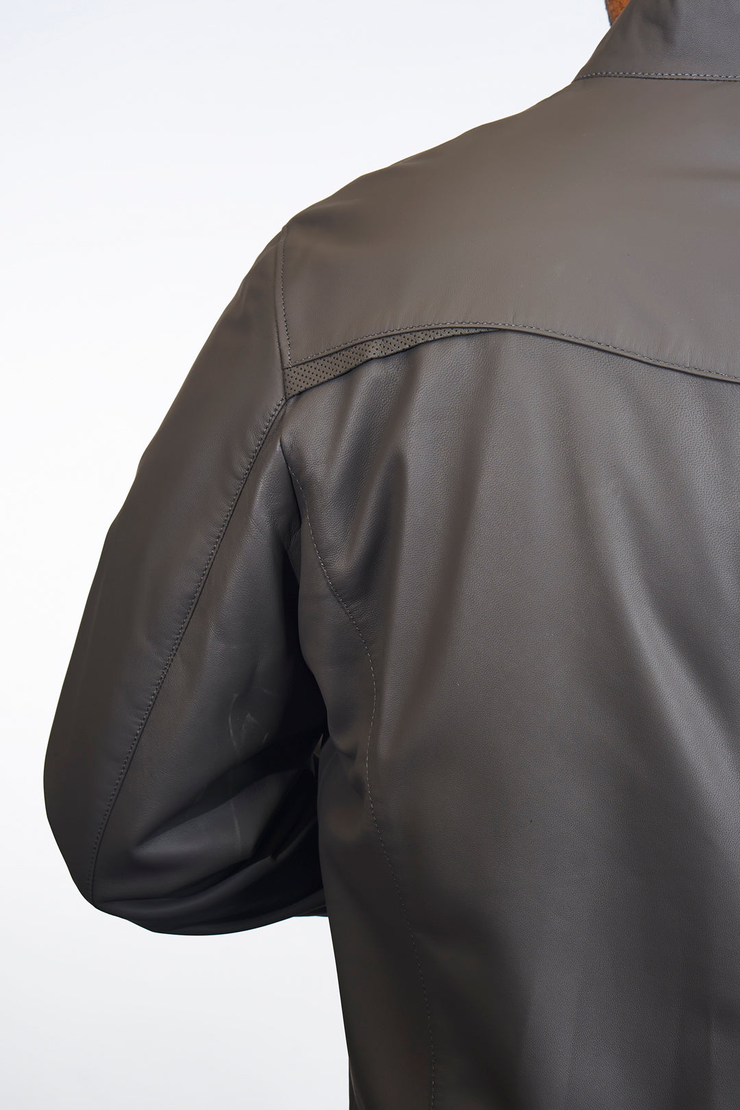 Metropolis Reversible Leather Jacket