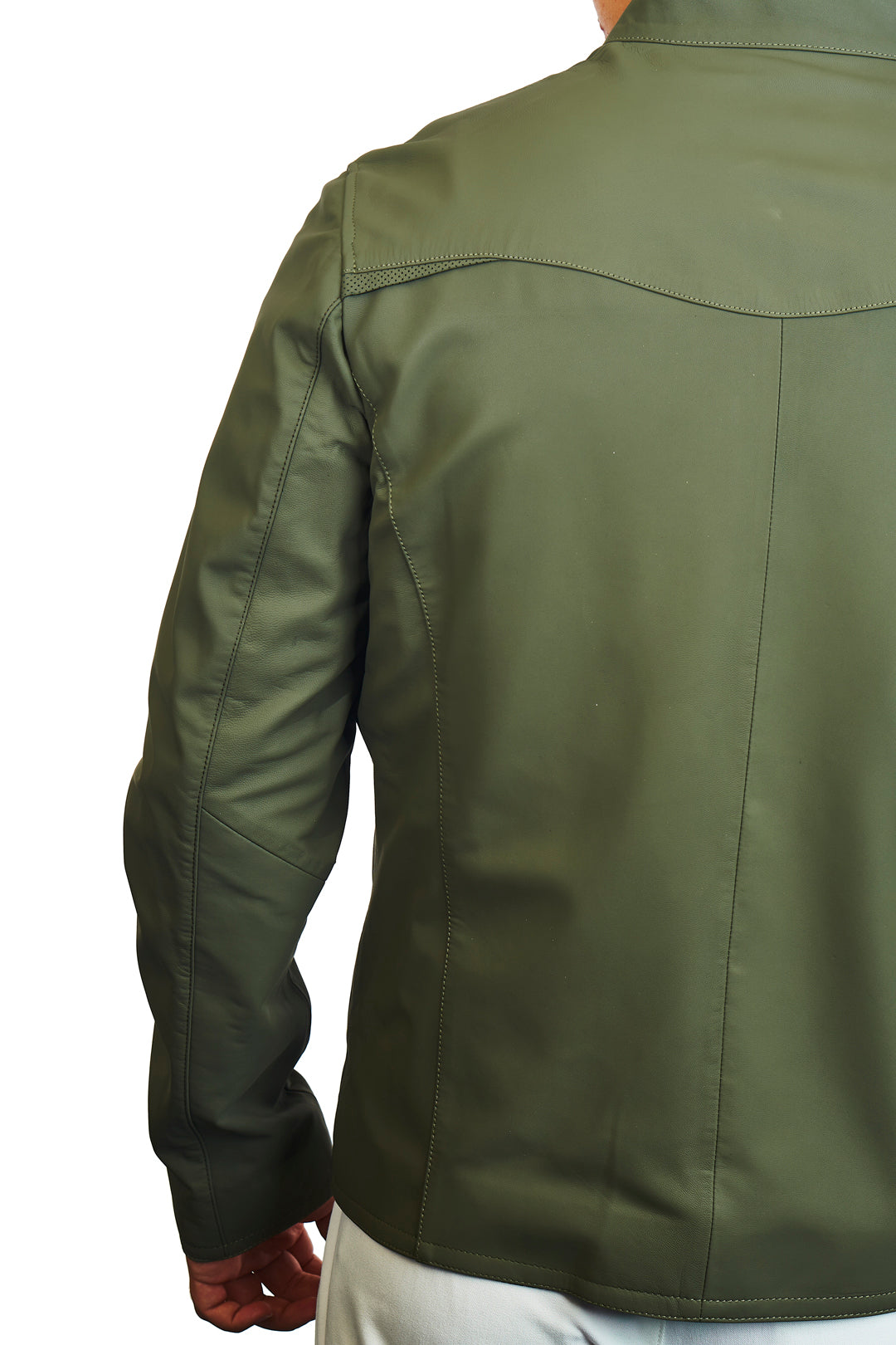 Metropolis Reversible Leather Jacket