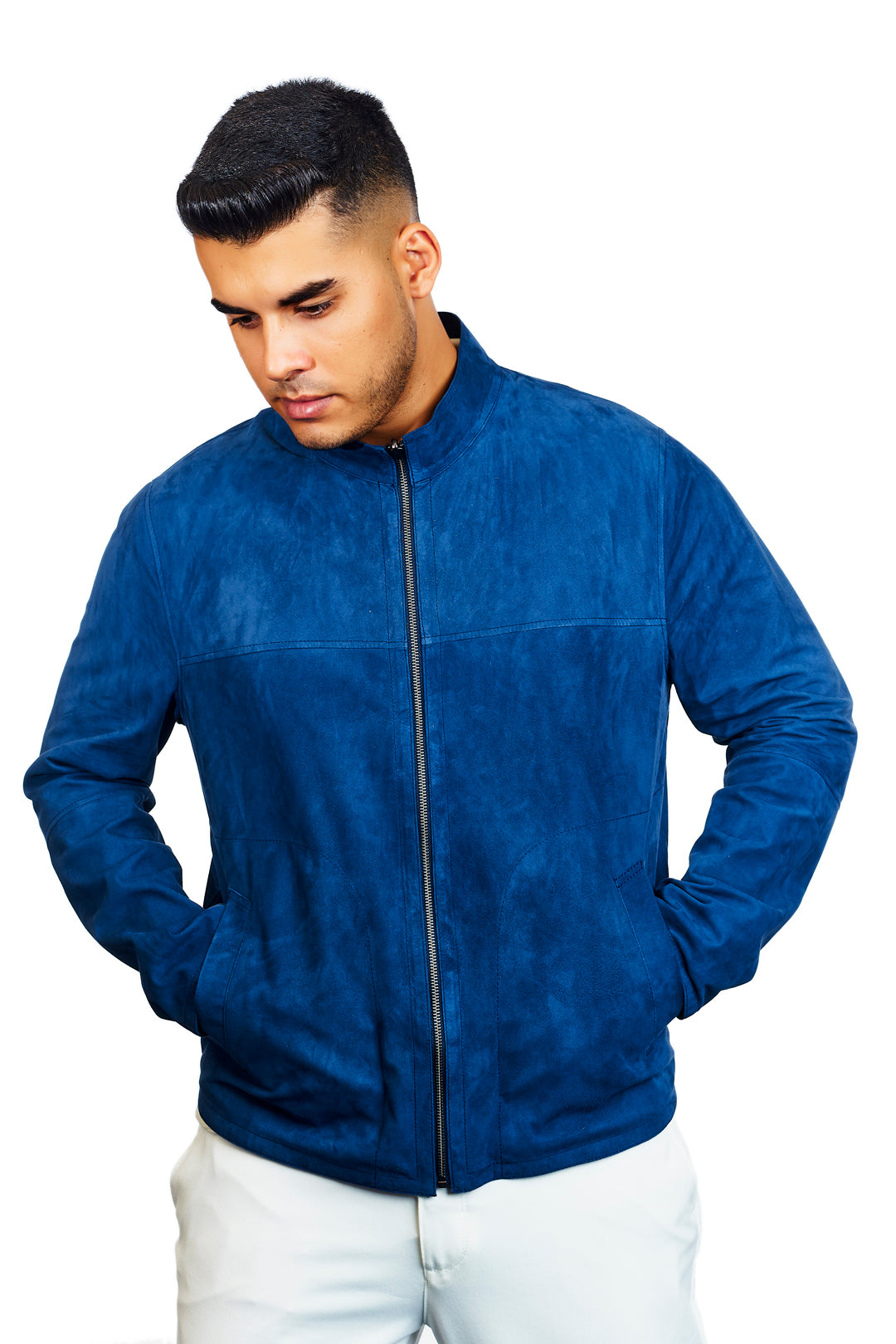 Smyrna Reversible Suede Leather Jacket
