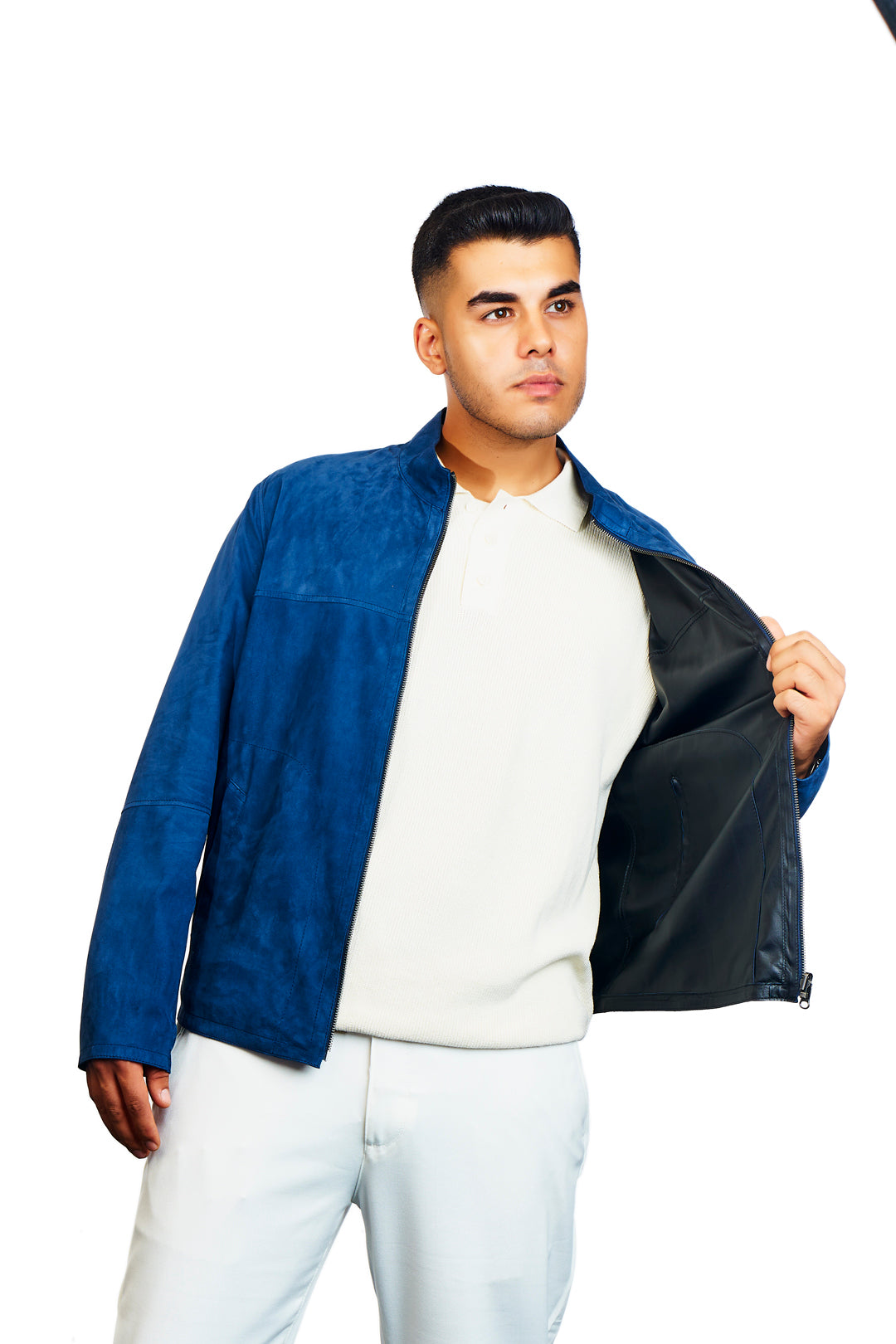 Smyrna Reversible Suede Leather Jacket