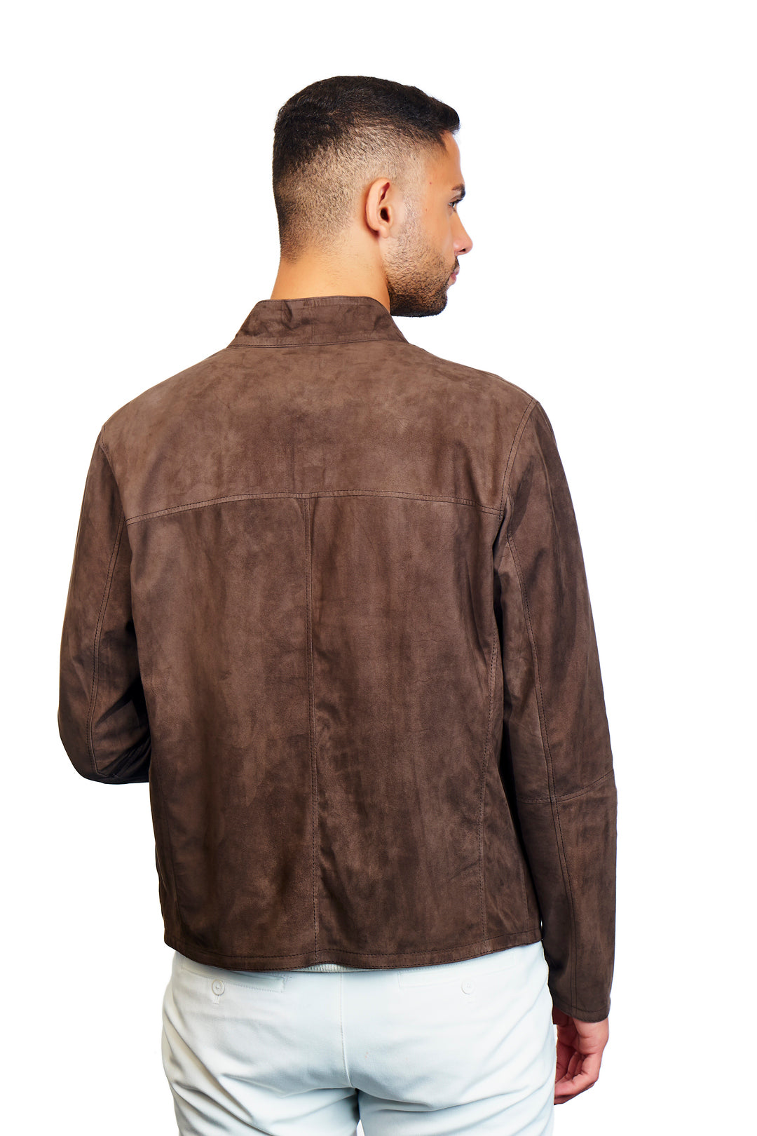 Smyrna Reversible Suede Leather Jacket
