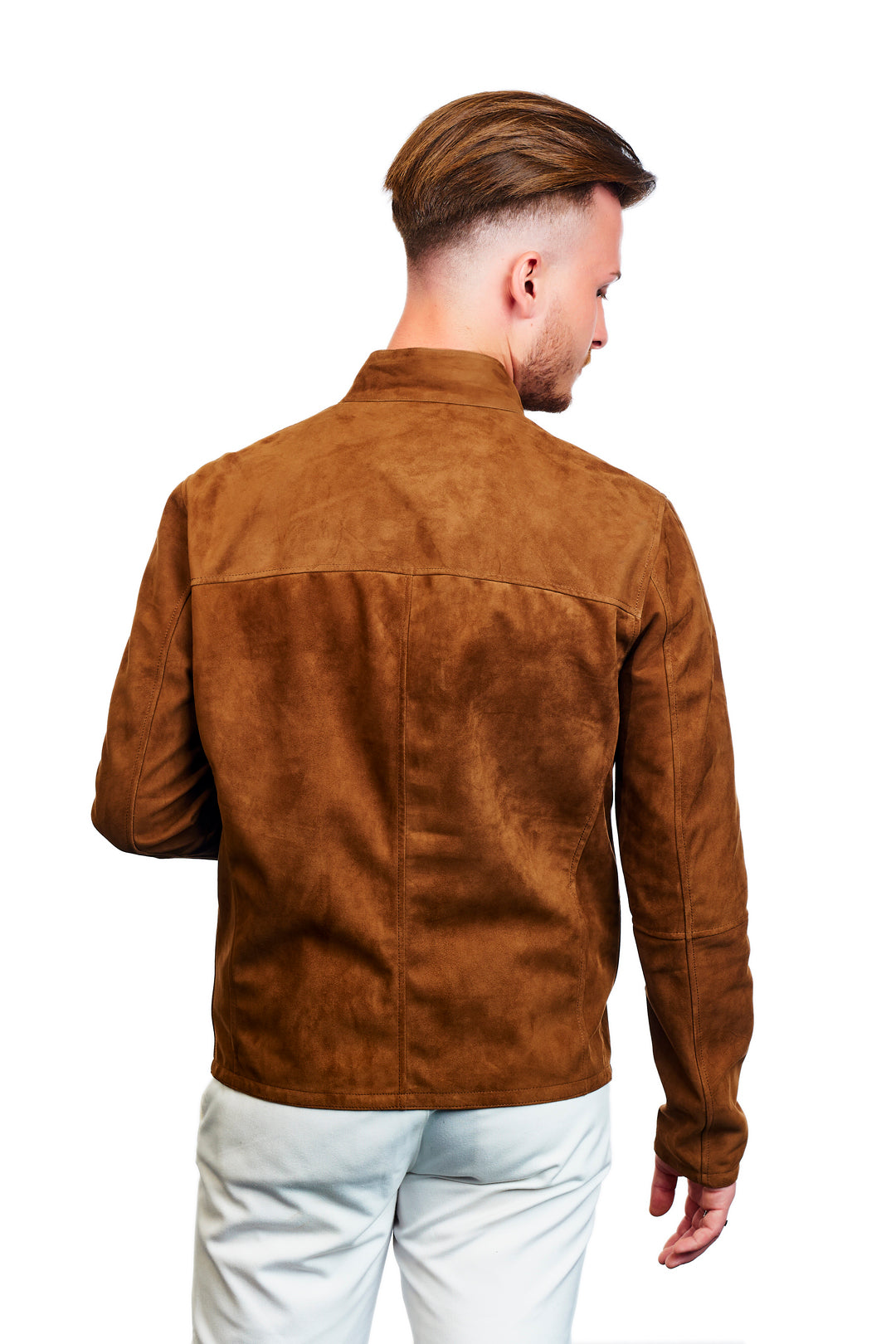 Smyrna Reversible Suede Leather Jacket