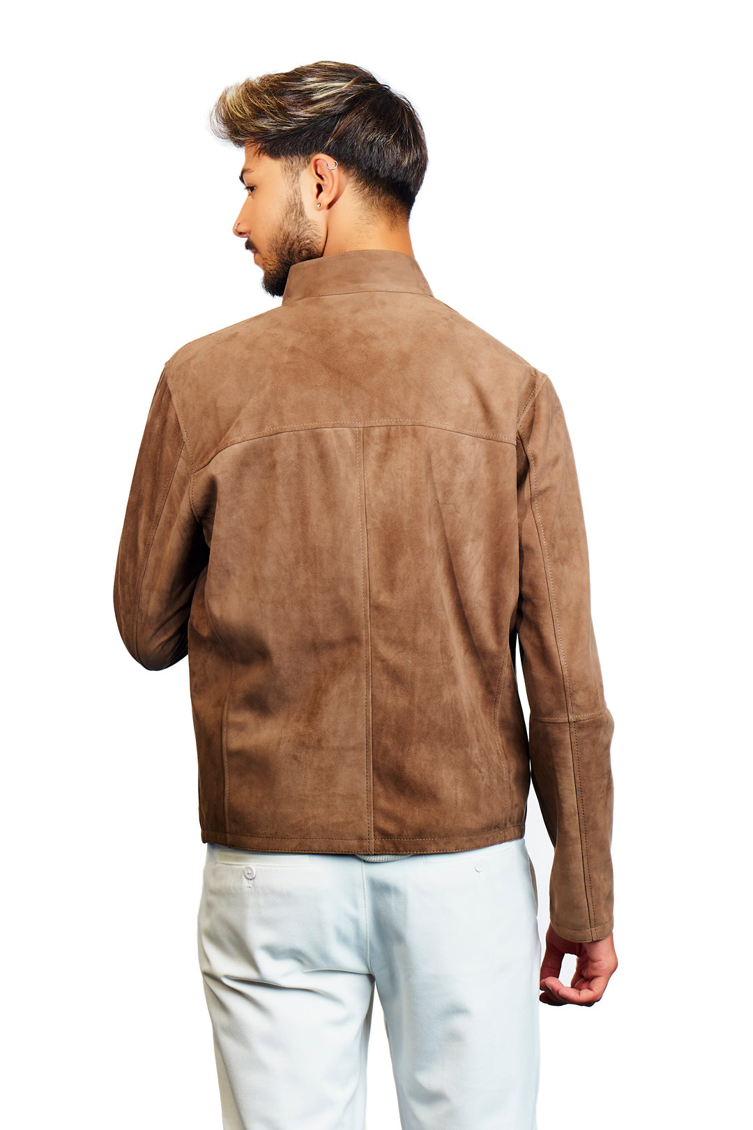 Smyrna Reversible Suede Leather Jacket
