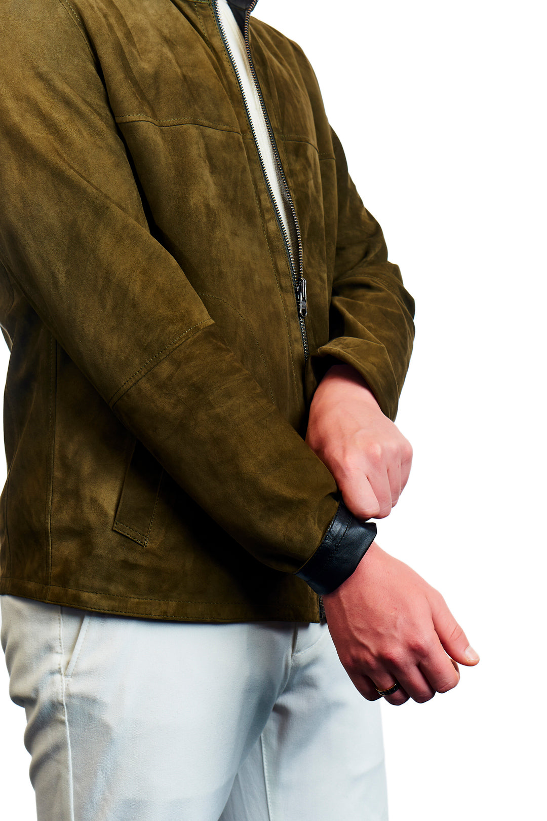 Smyrna Reversible Suede Leather Jacket