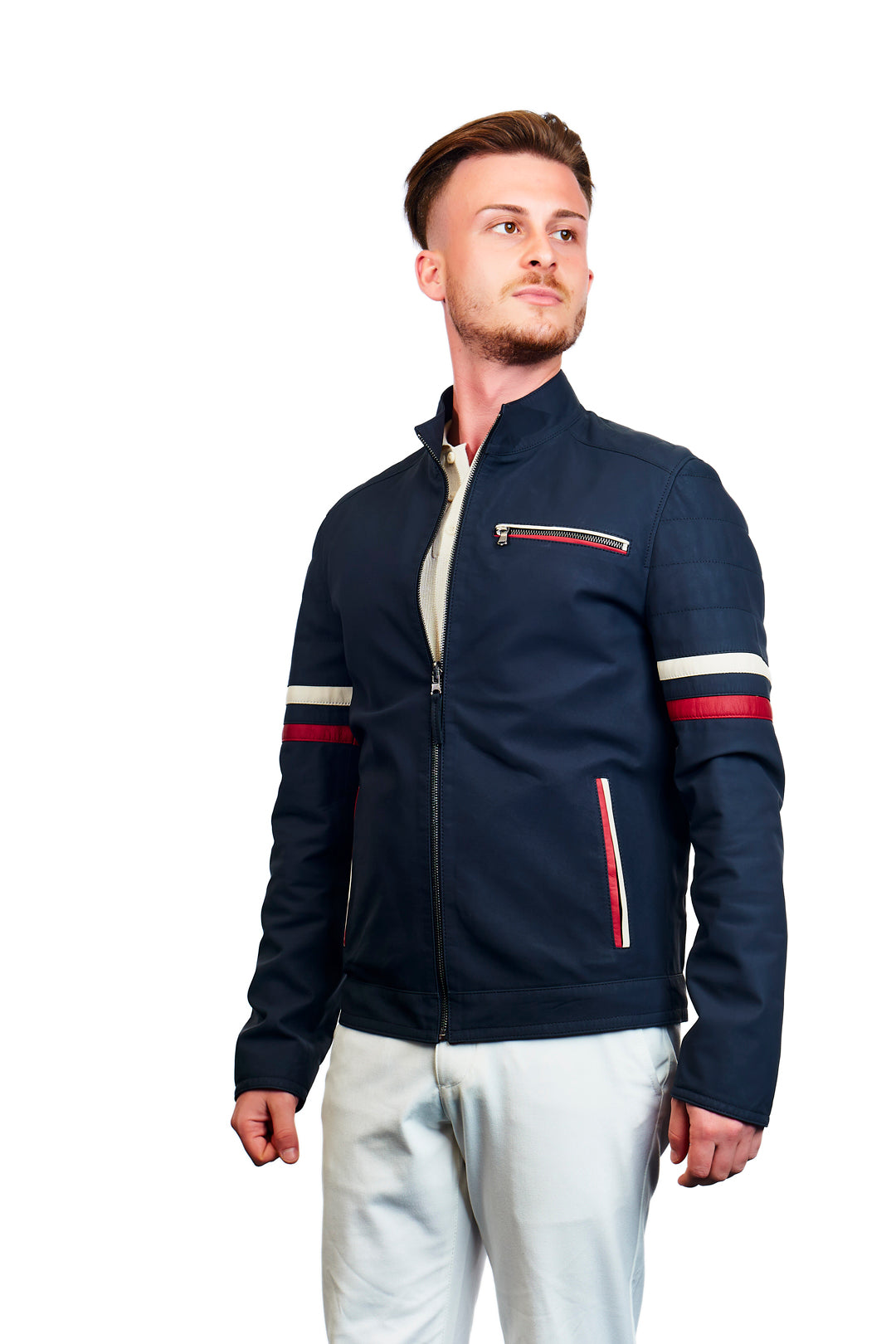 Hyperion Reversible Leather Jacket