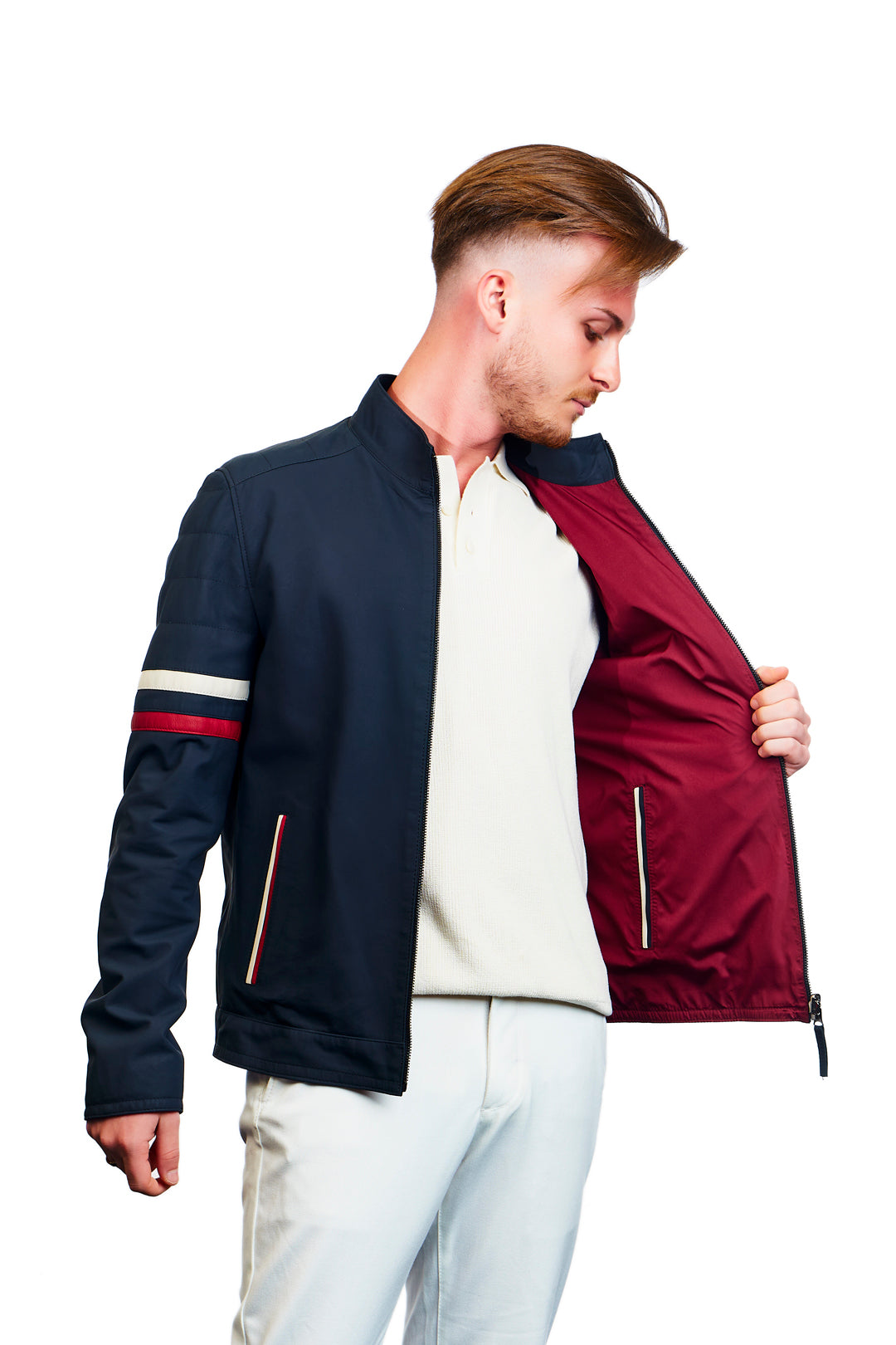 Hyperion Reversible Leather Jacket