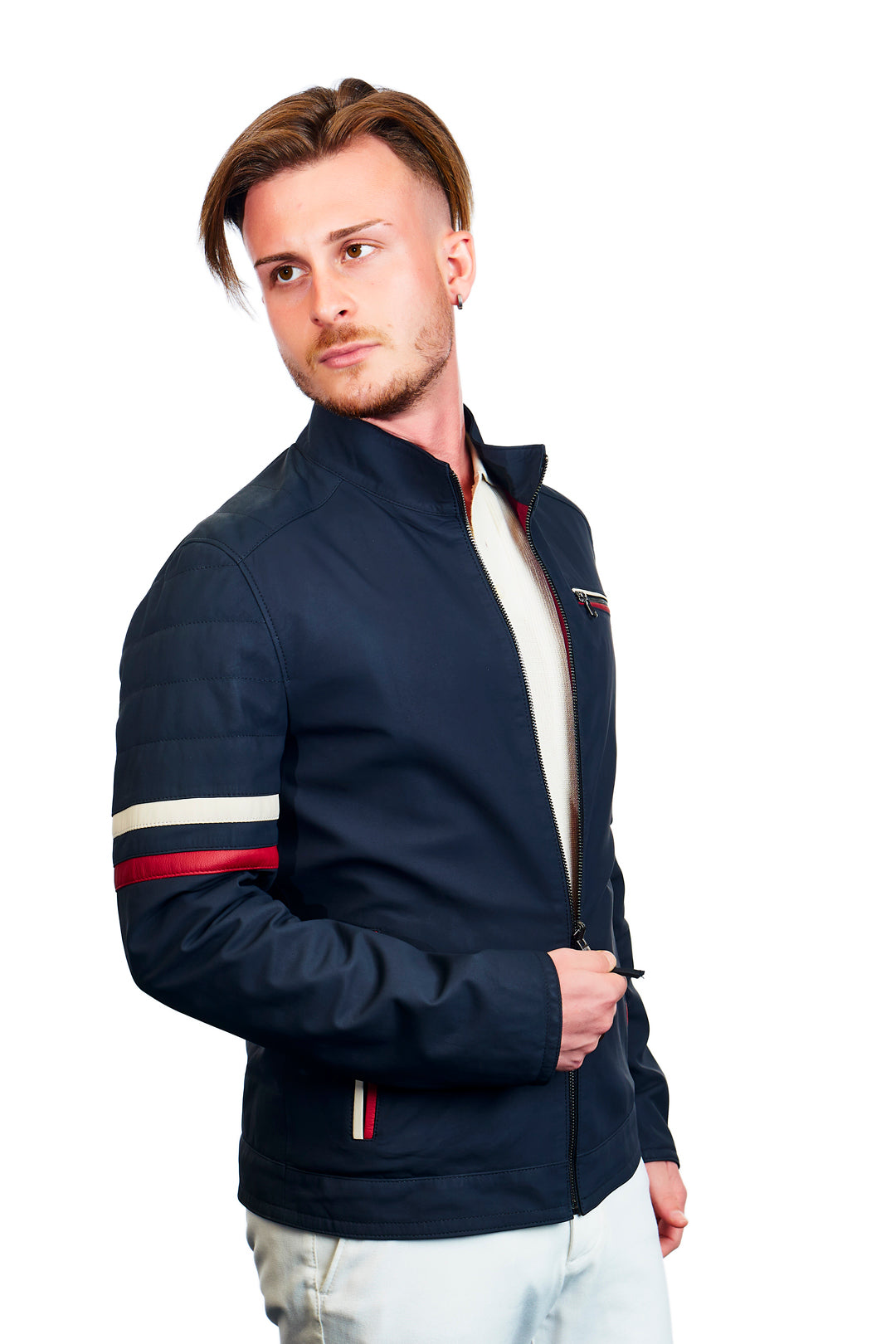 Hyperion Reversible Leather Jacket