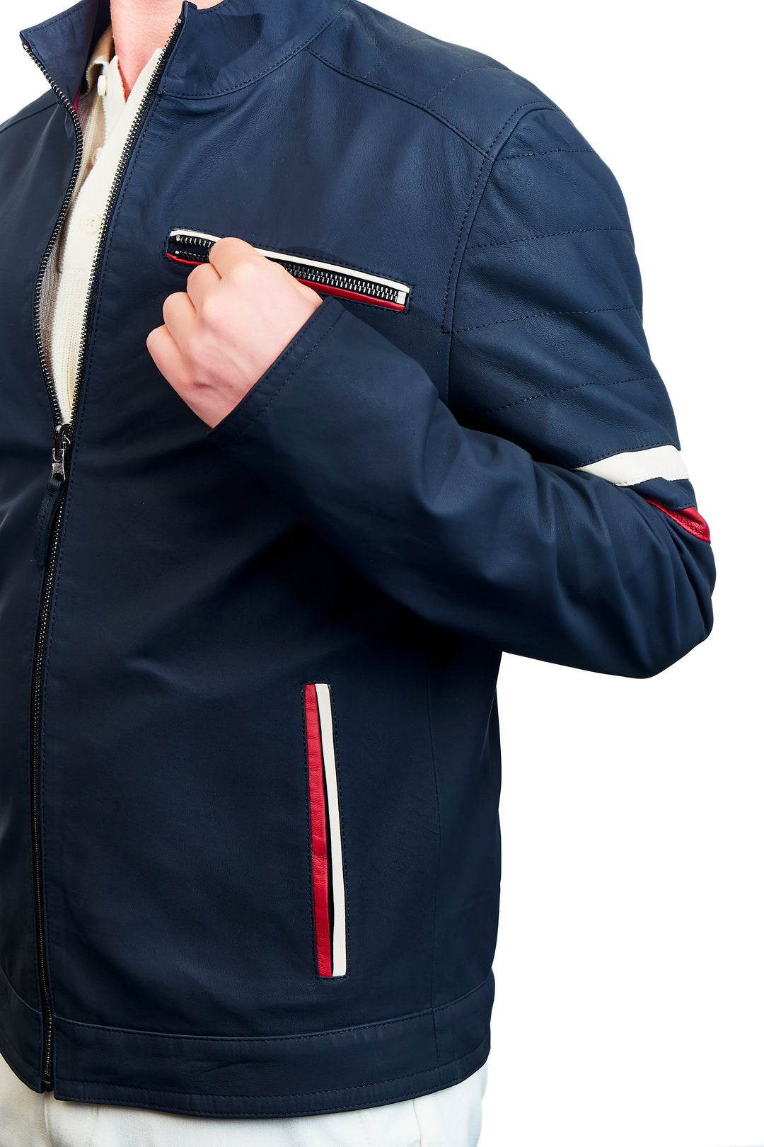 Hyperion Reversible Leather Jacket