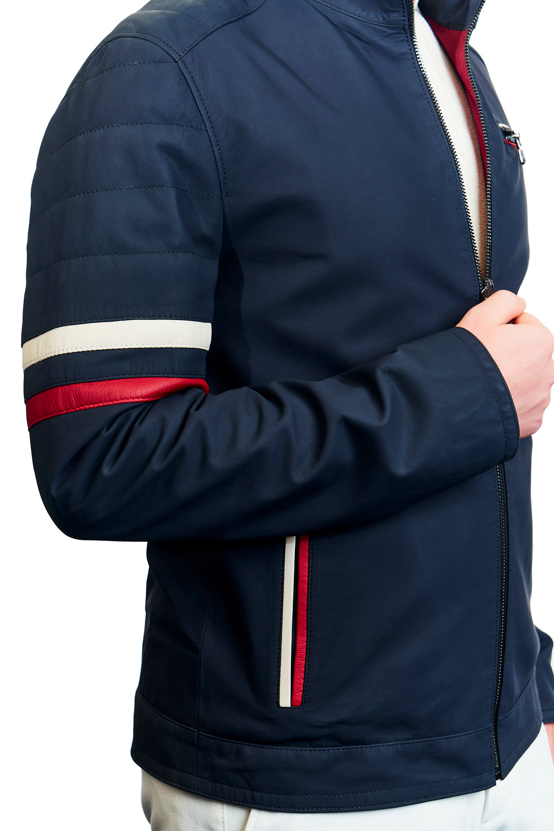 Hyperion Reversible Leather Jacket