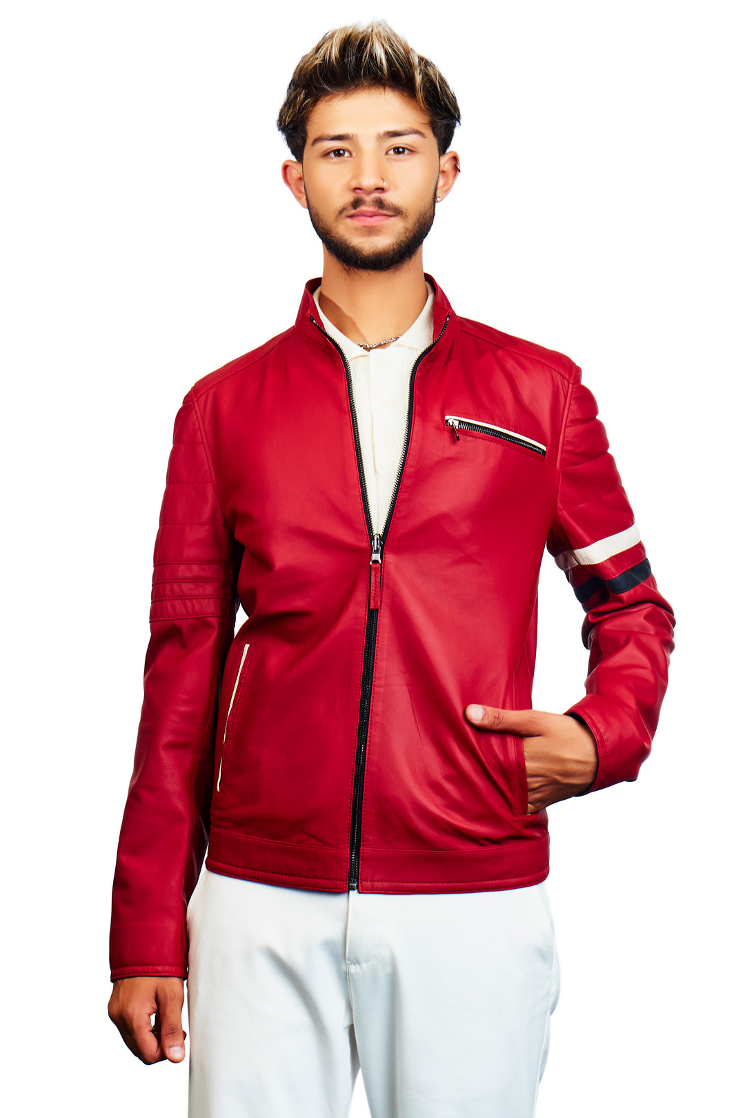 Hyperion Reversible Leather Jacket