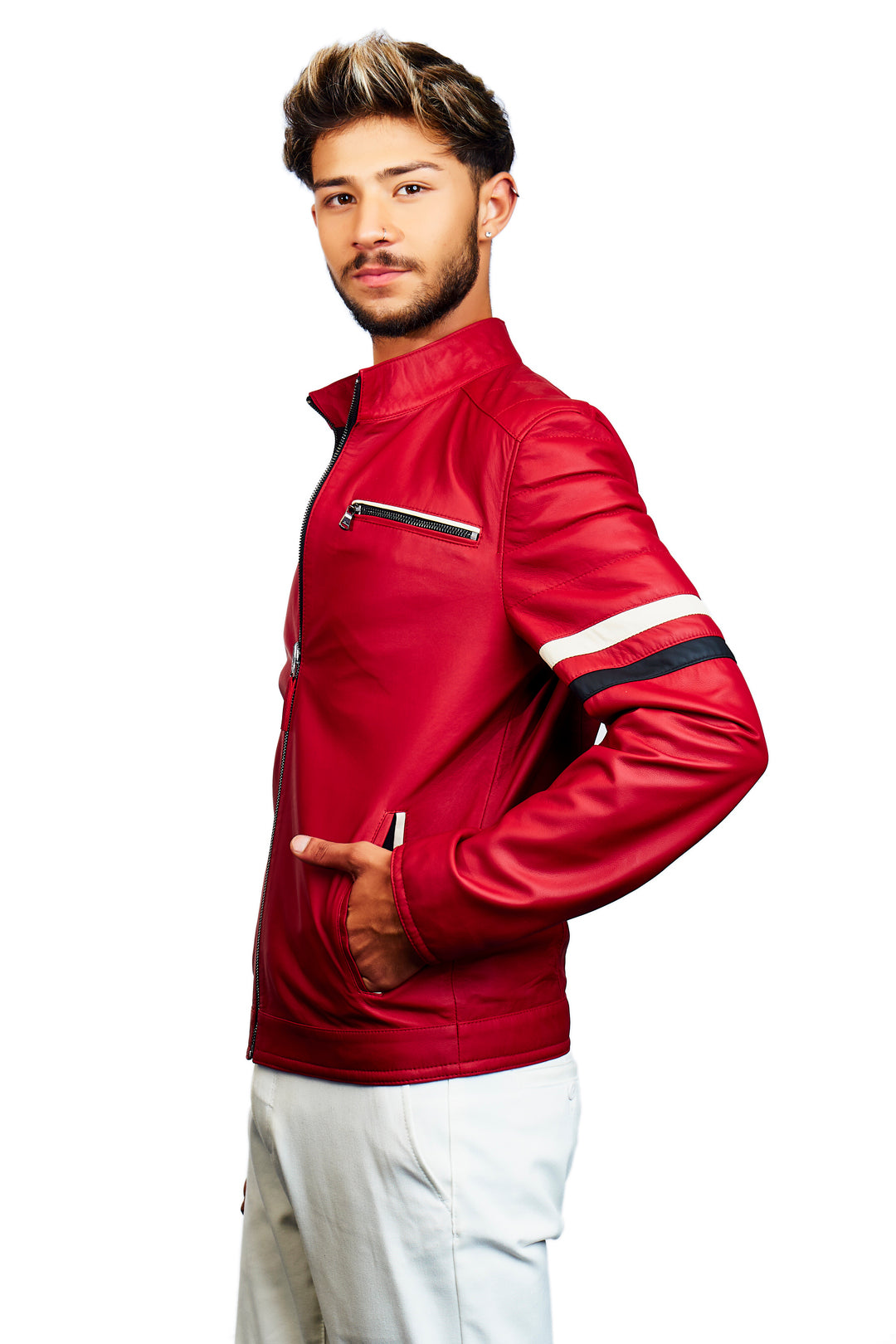 Hyperion Reversible Leather Jacket