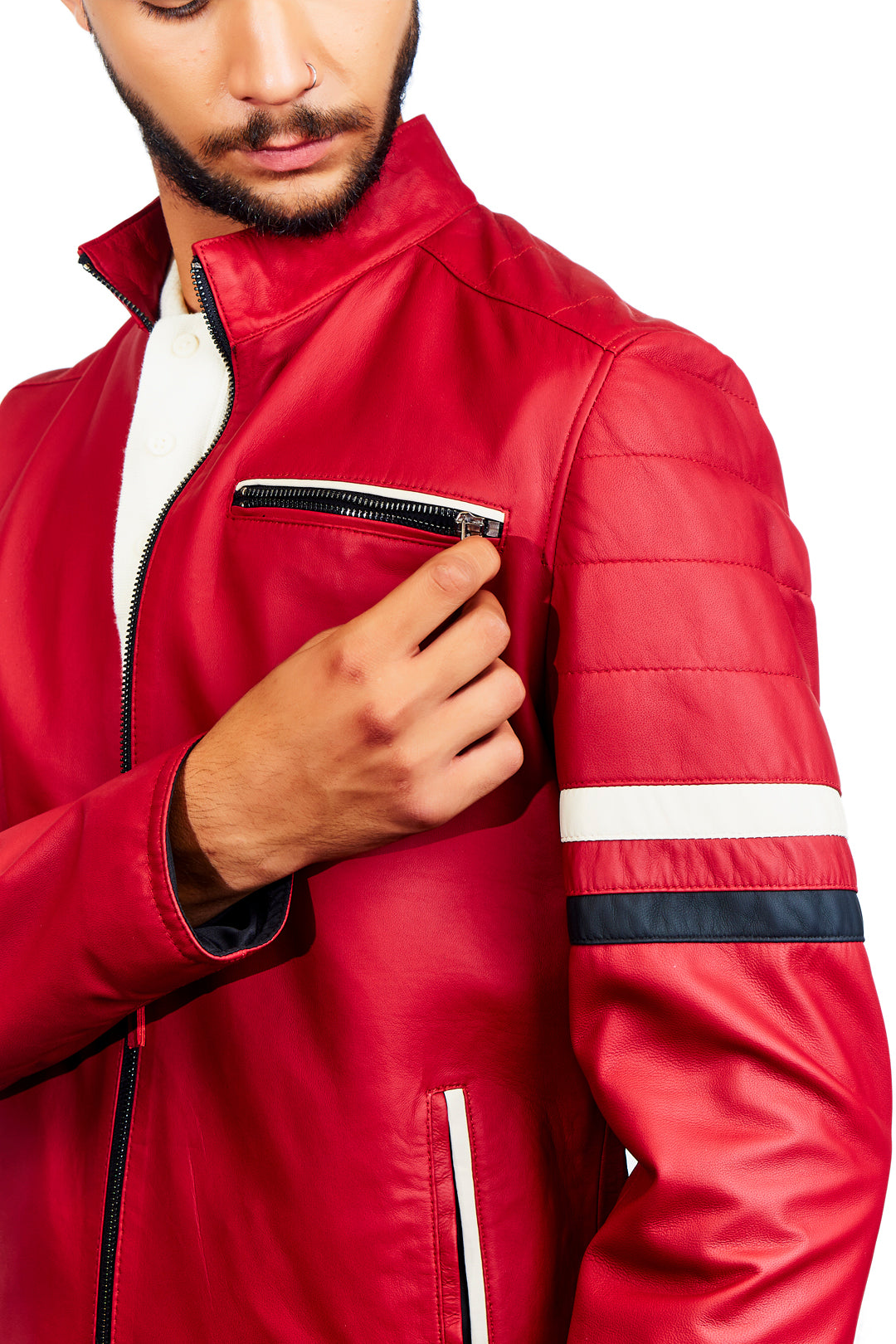 Hyperion Reversible Leather Jacket