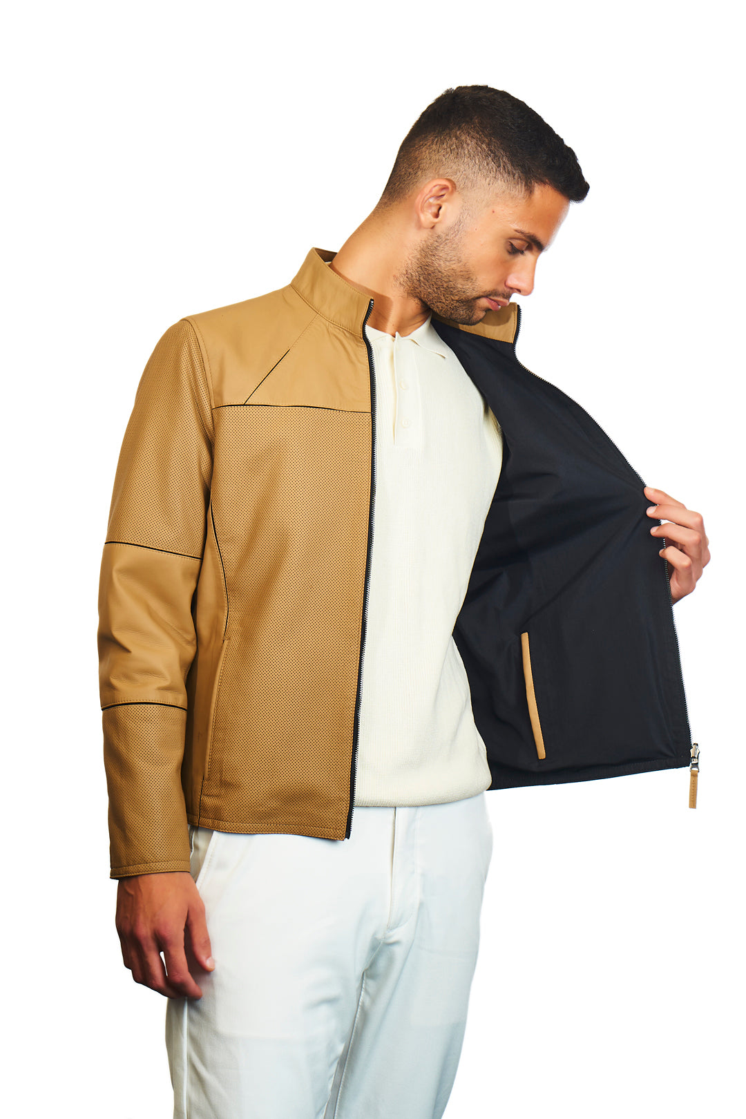 Apollon Reversible Leather Jacket