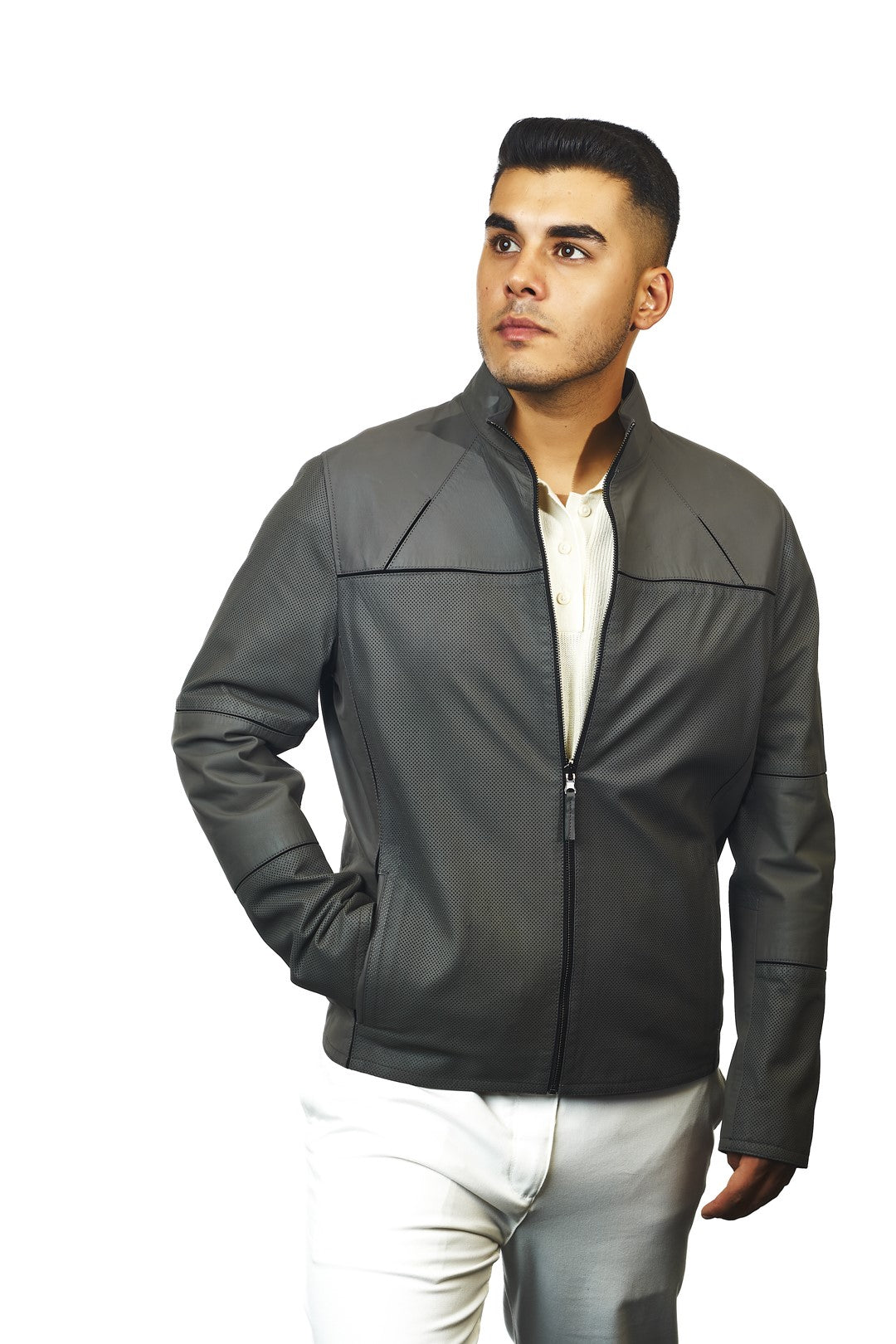 Apollon Reversible Leather Jacket