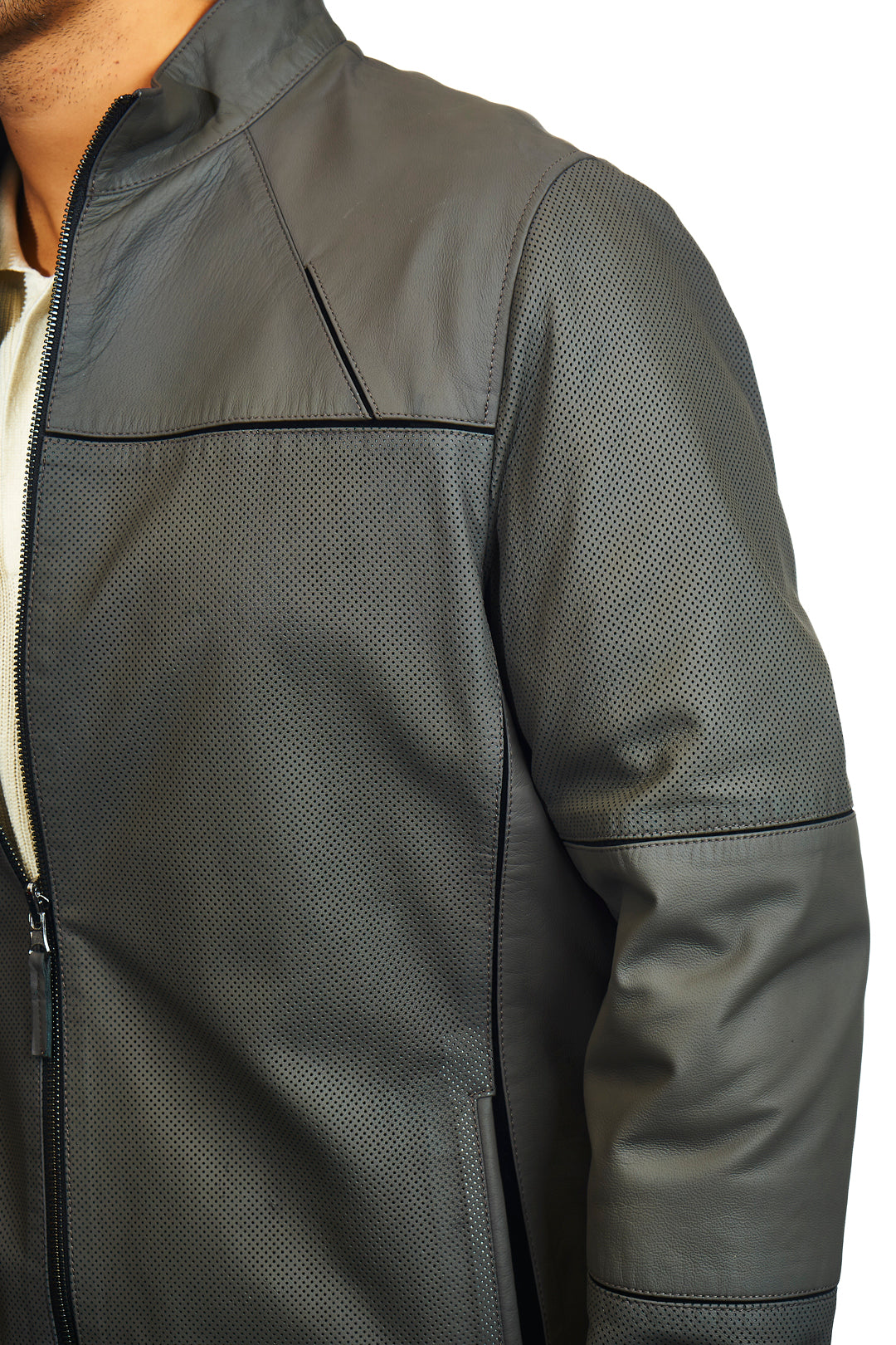 Apollon Reversible Leather Jacket