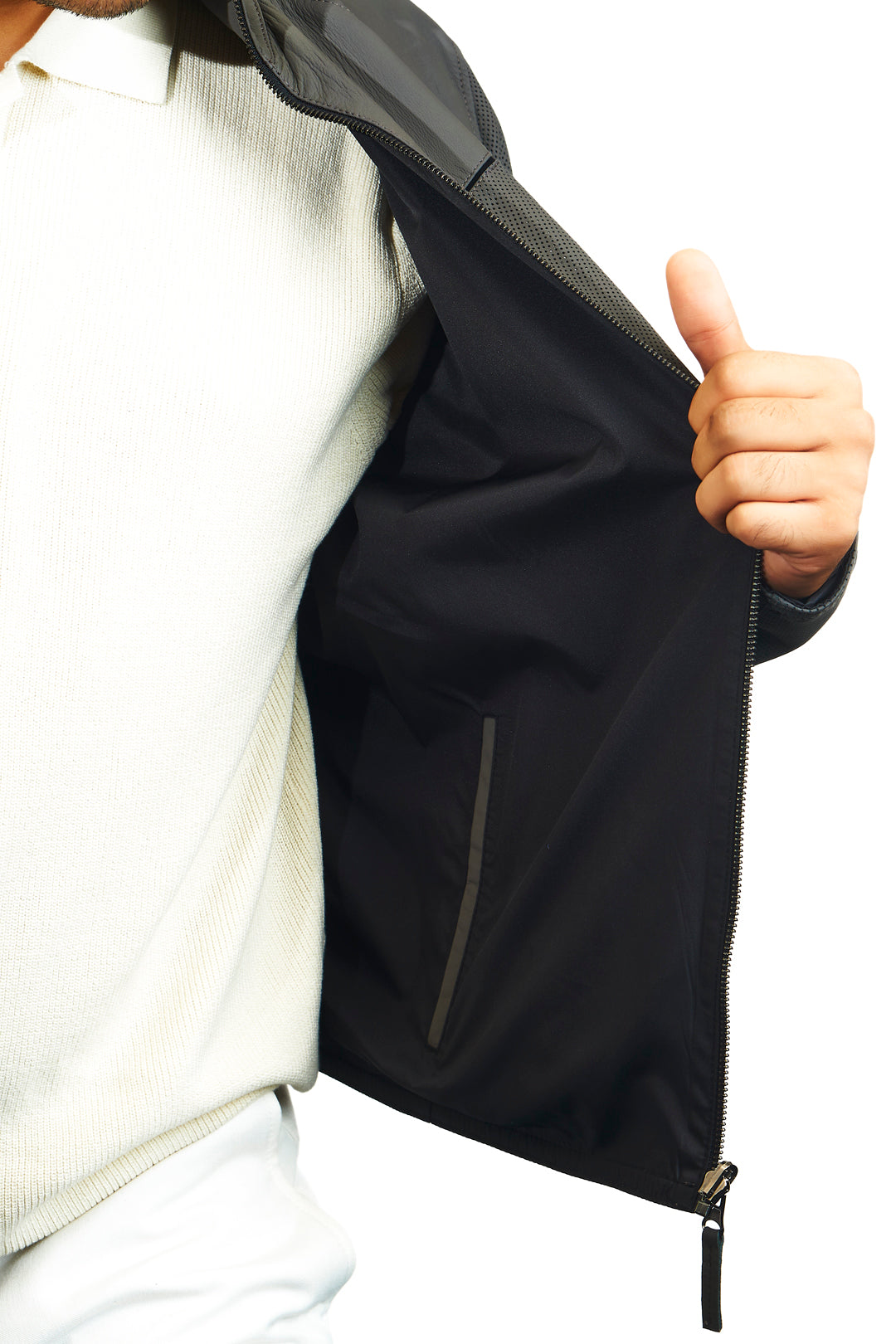 Apollon Reversible Leather Jacket