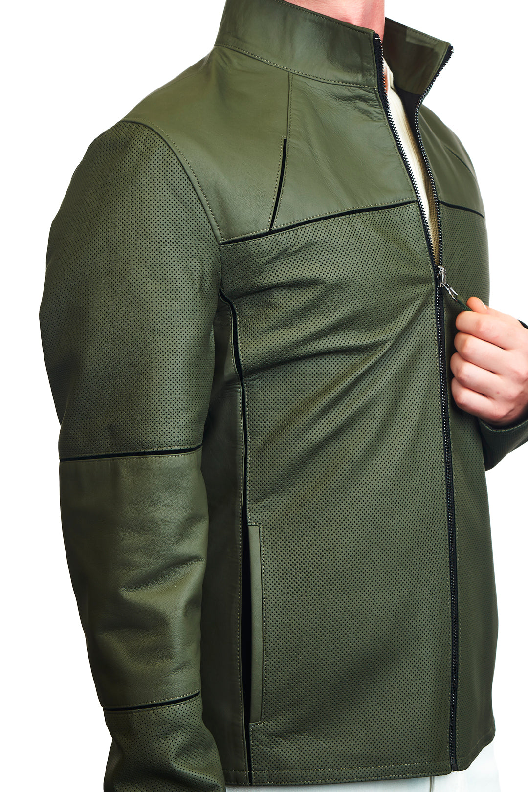 Apollon Reversible Leather Jacket