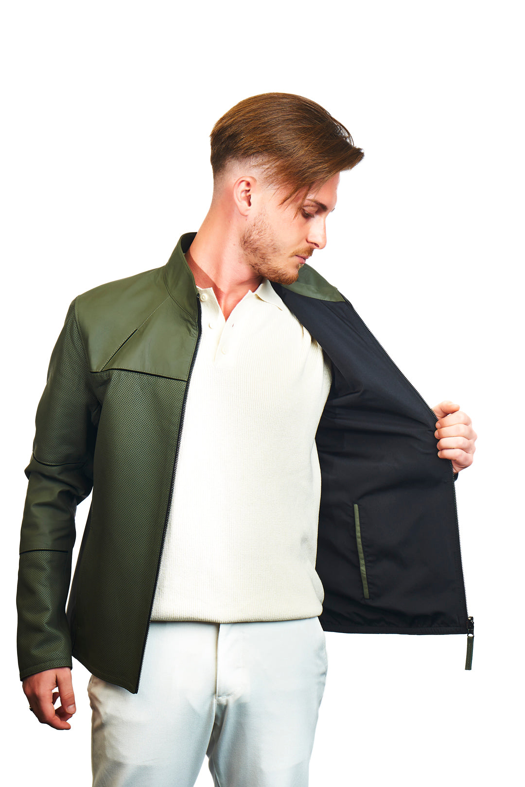 Apollon Reversible Leather Jacket