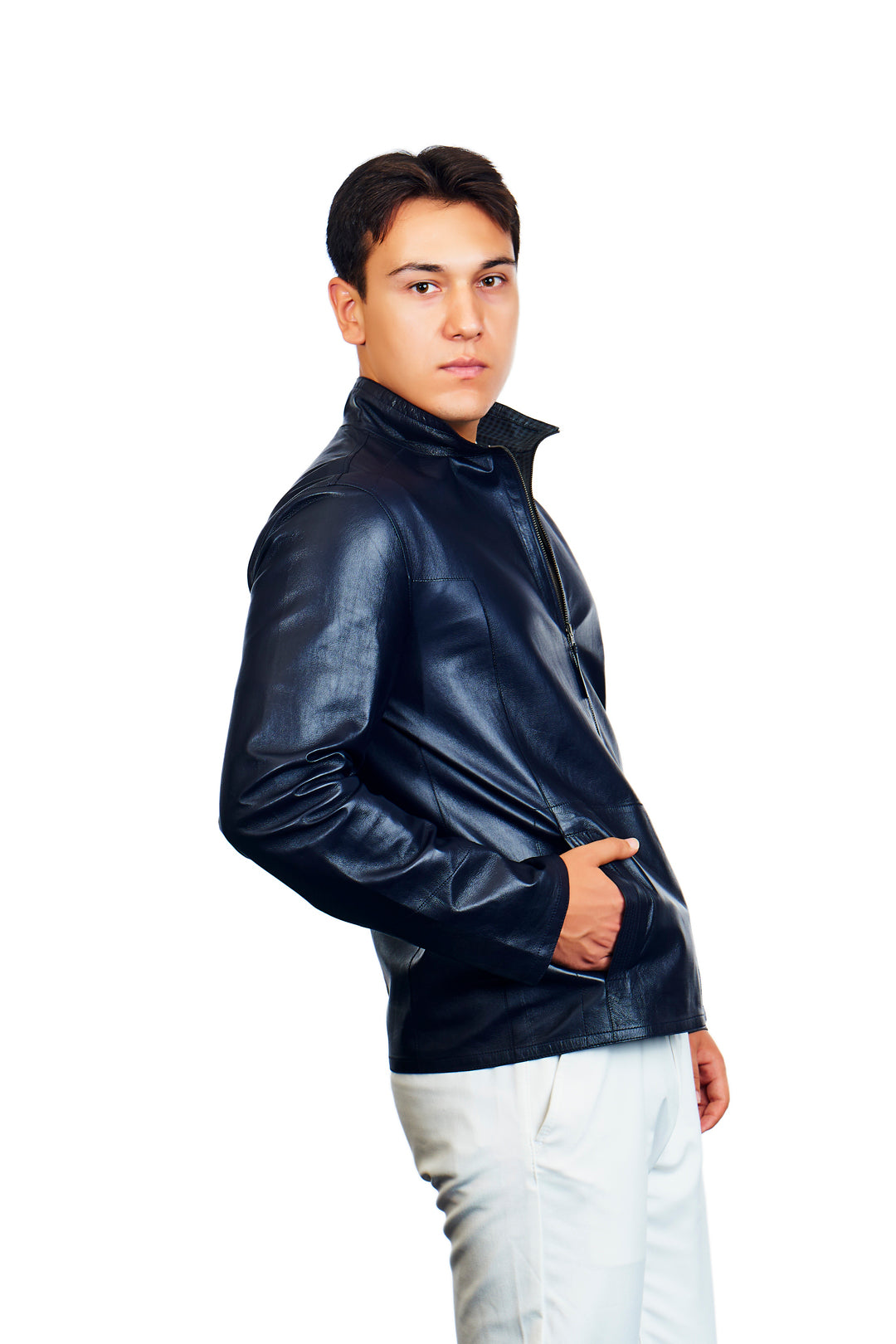 Hector Reversible Leather Jacket
