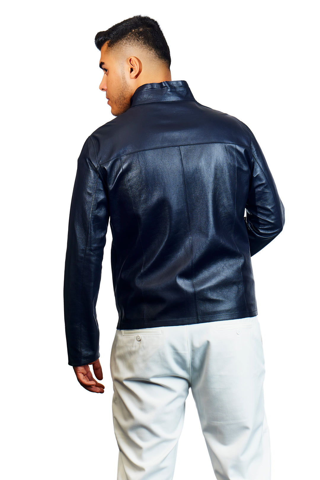 Midas Reversible Leather Jacket