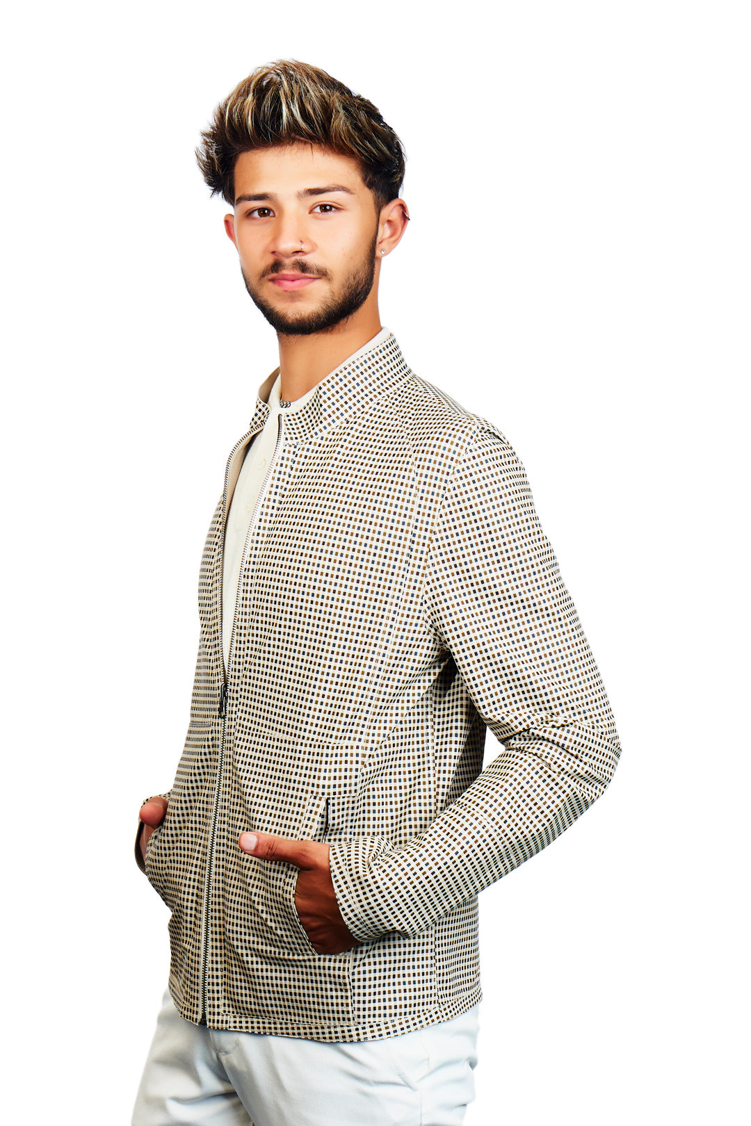 Midas Reversible Leather Jacket