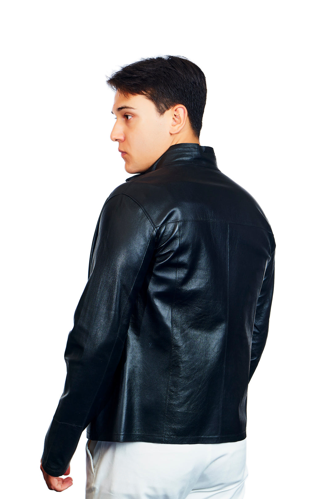 Midas Reversible Leather Jacket