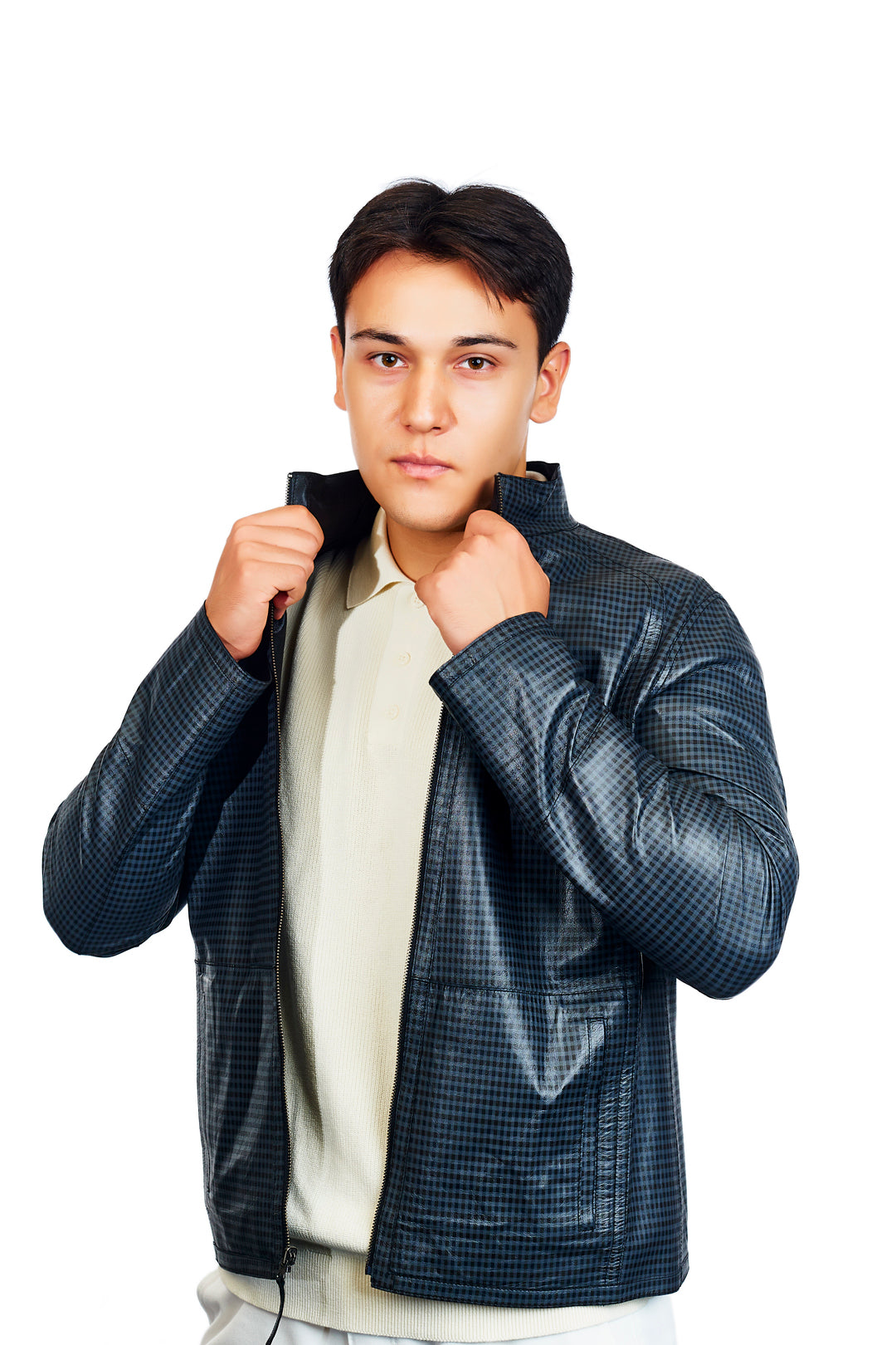 Midas Reversible Leather Jacket