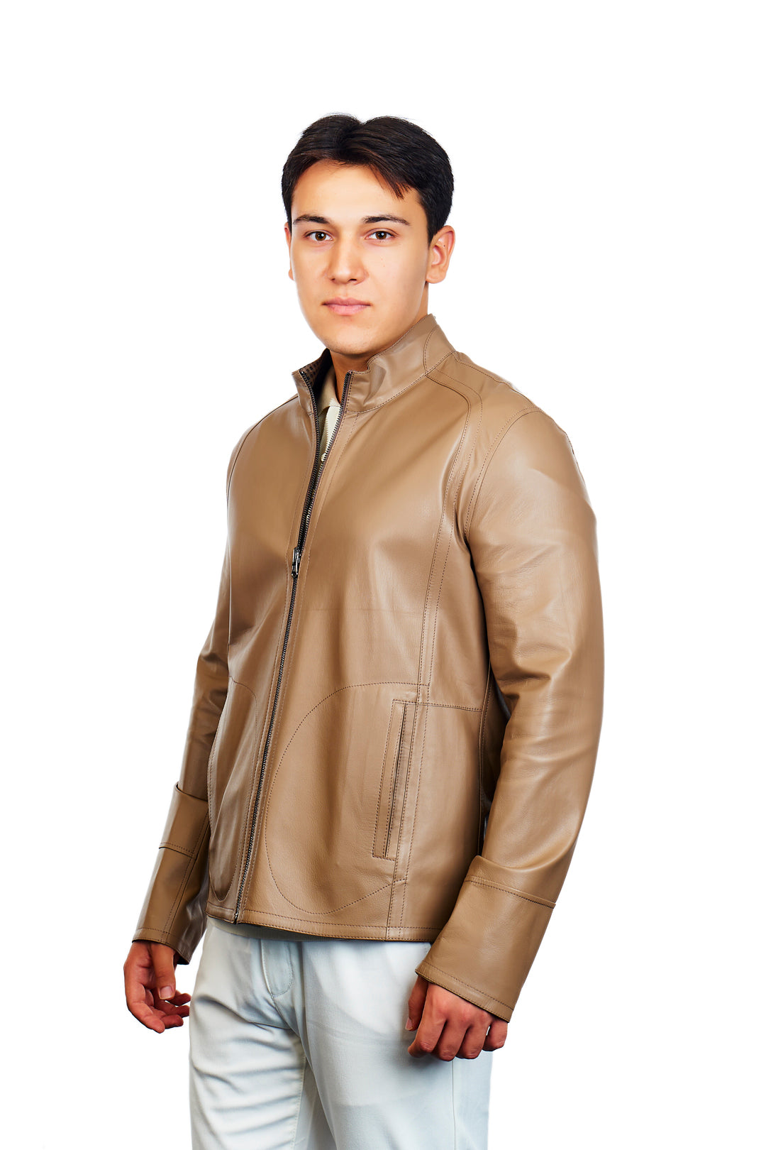 Midas Reversible Leather Jacket