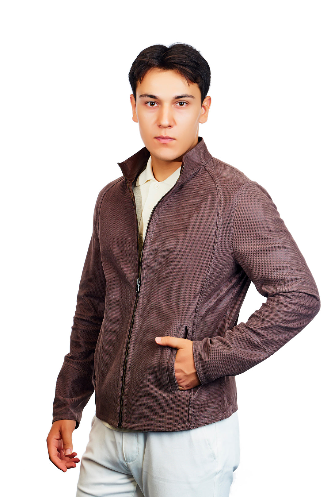 Midas Reversible Leather Jacket