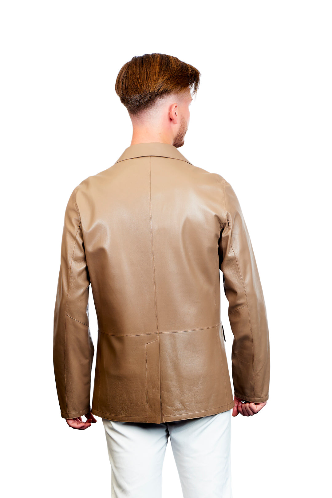 Auster Reversible Blazer Leather Jacket