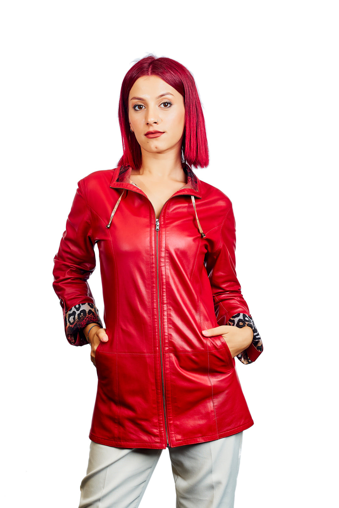Venus Reversible Leather Jacket