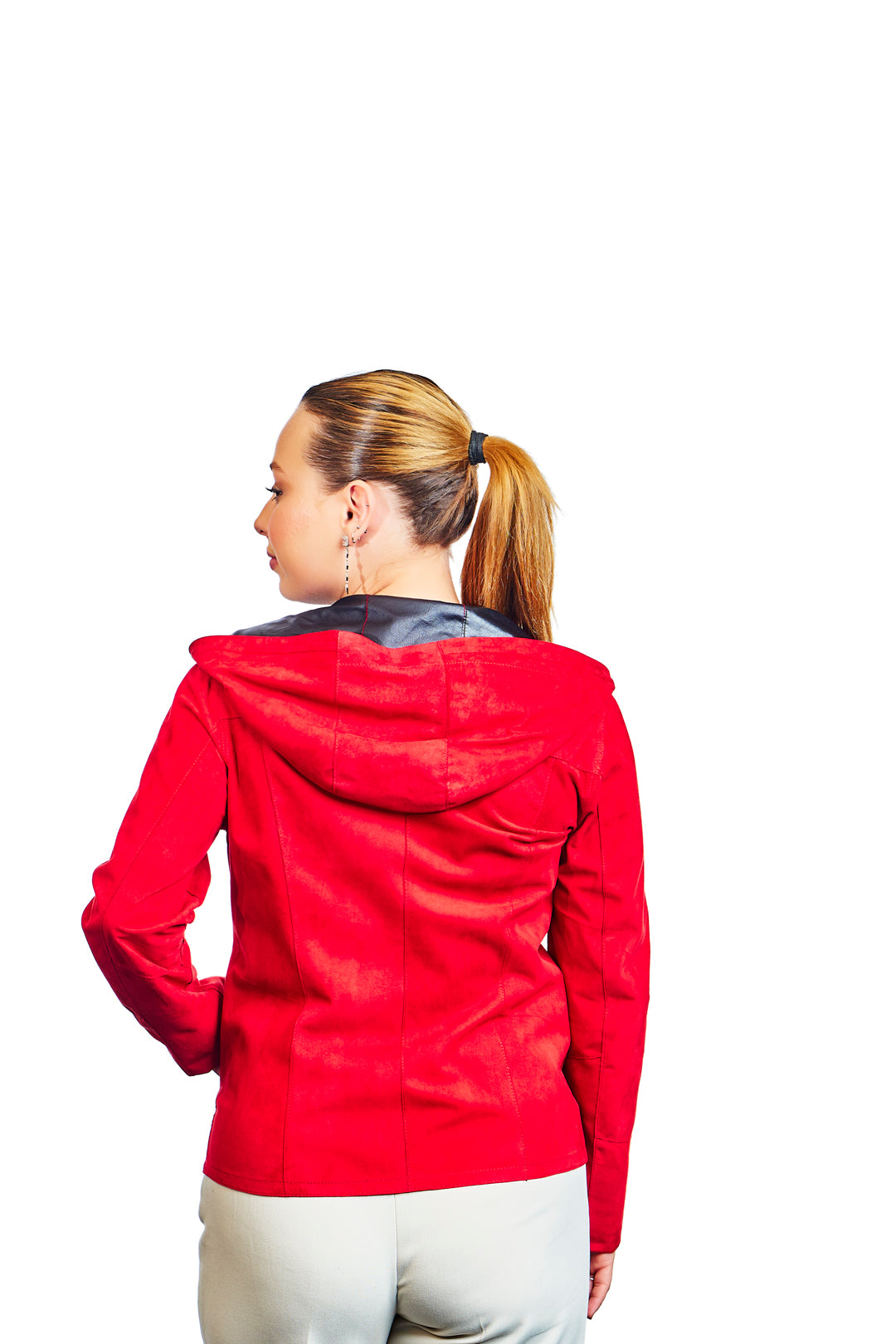 Leto Reversible Suede Leather Jacket