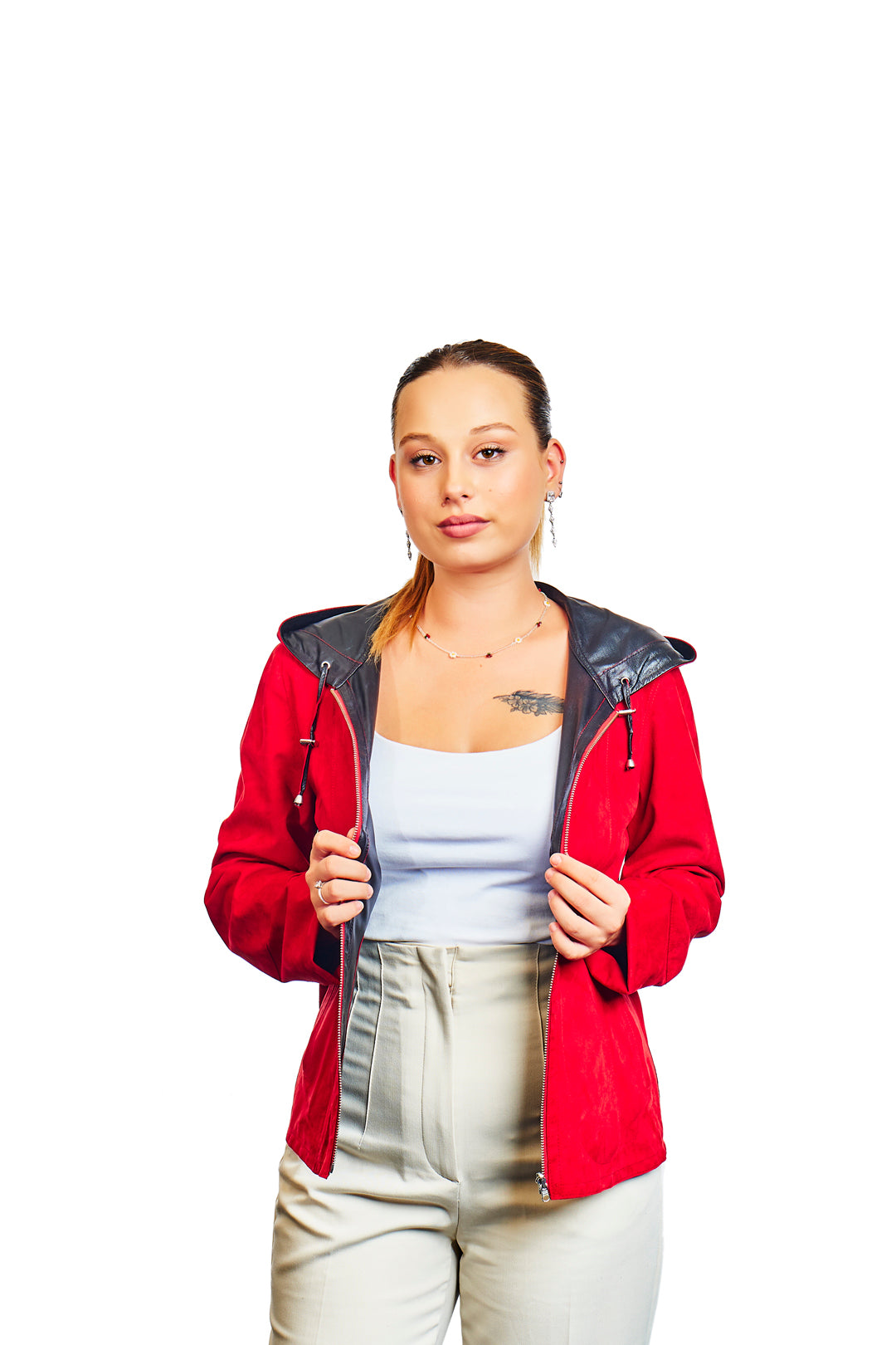 Leto Reversible Suede Leather Jacket
