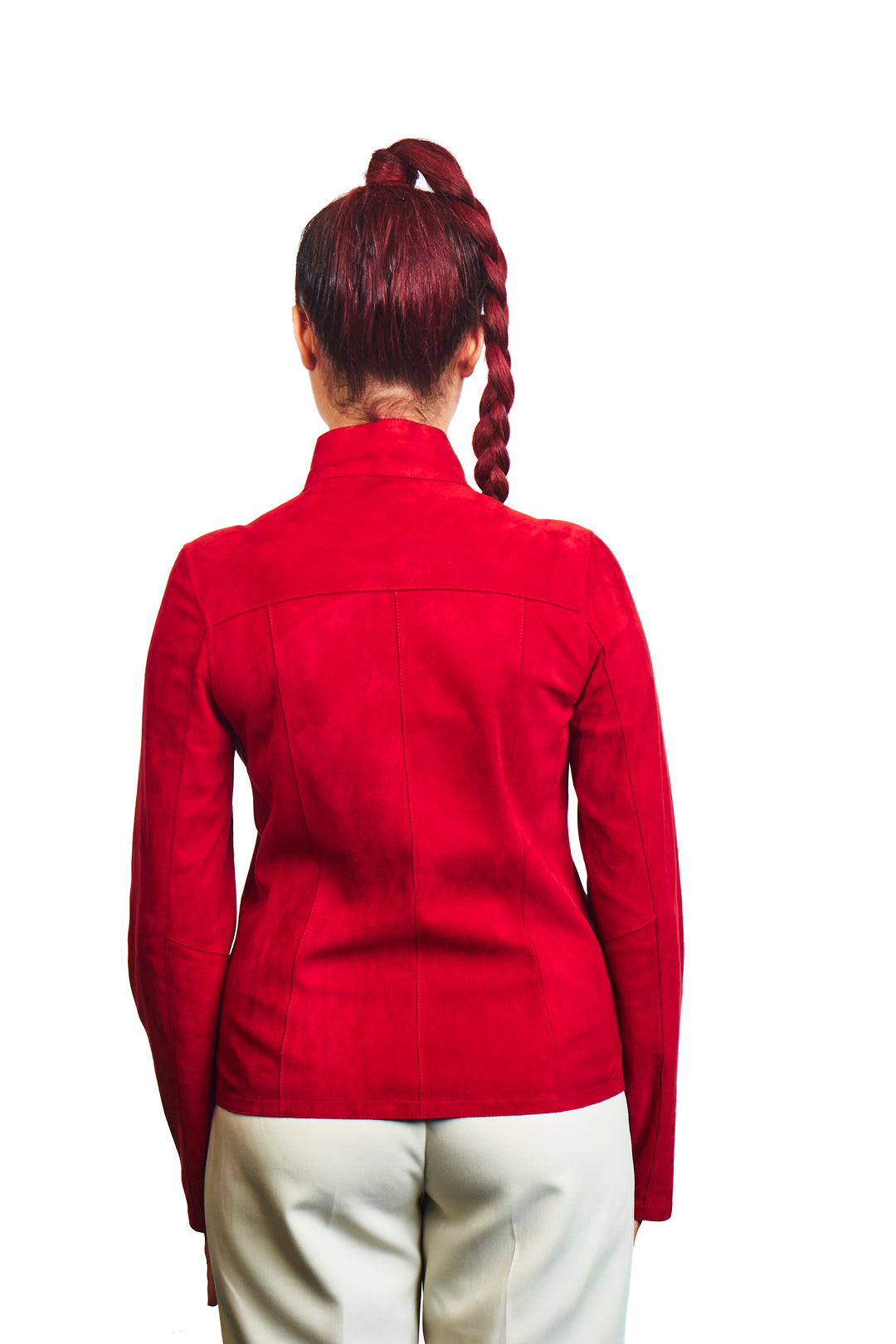 Luna Reversible Suede Leather Jacket