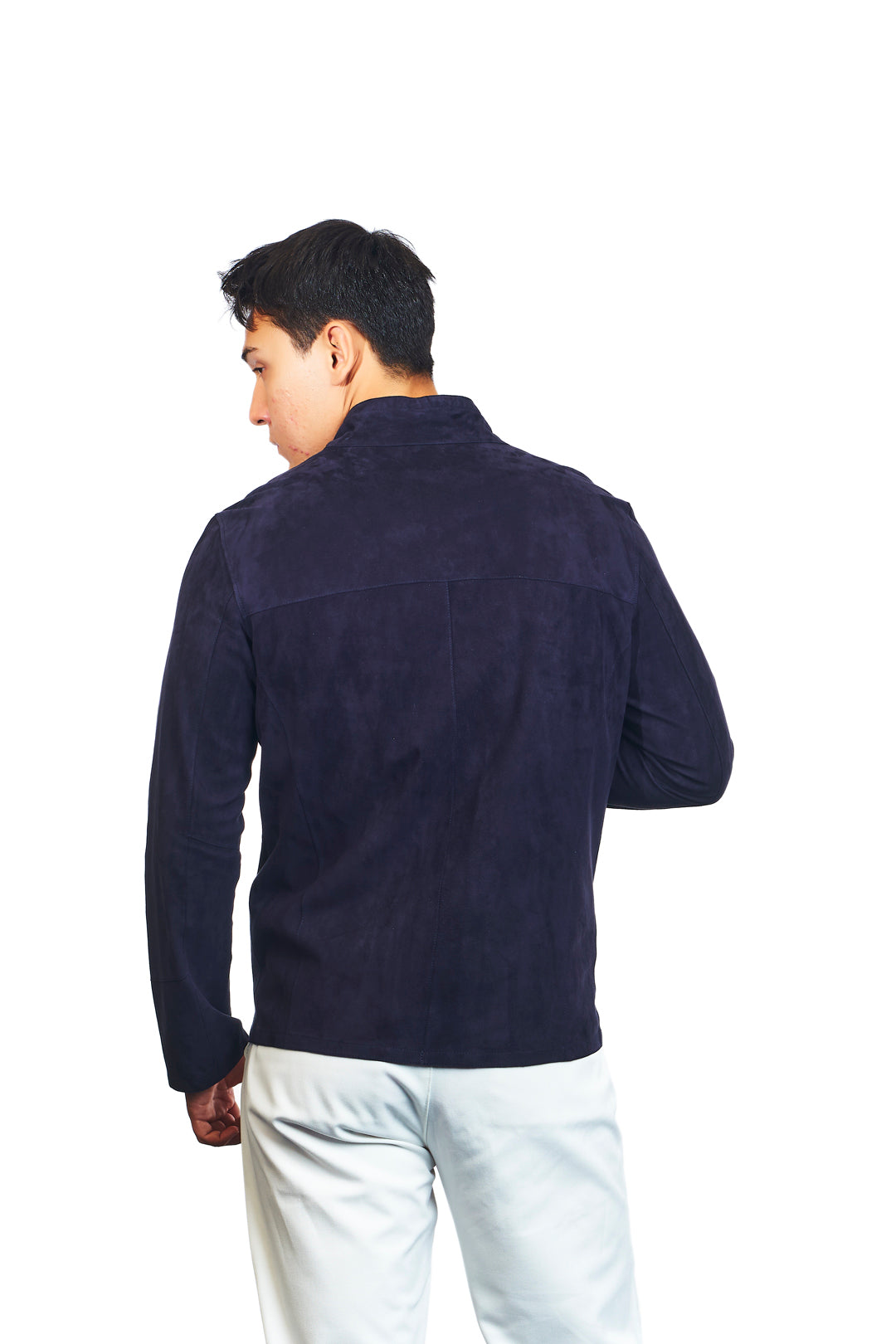Ares Reversible Suede Leather Jacket