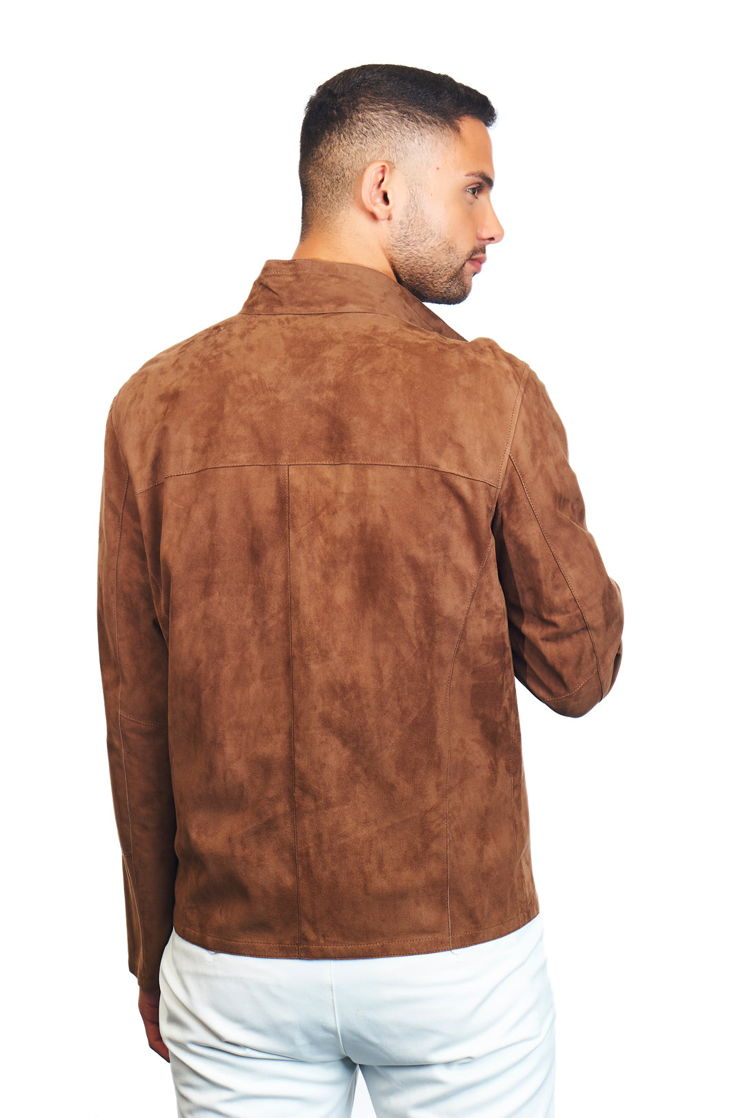Ares Reversible Suede Leather Jacket