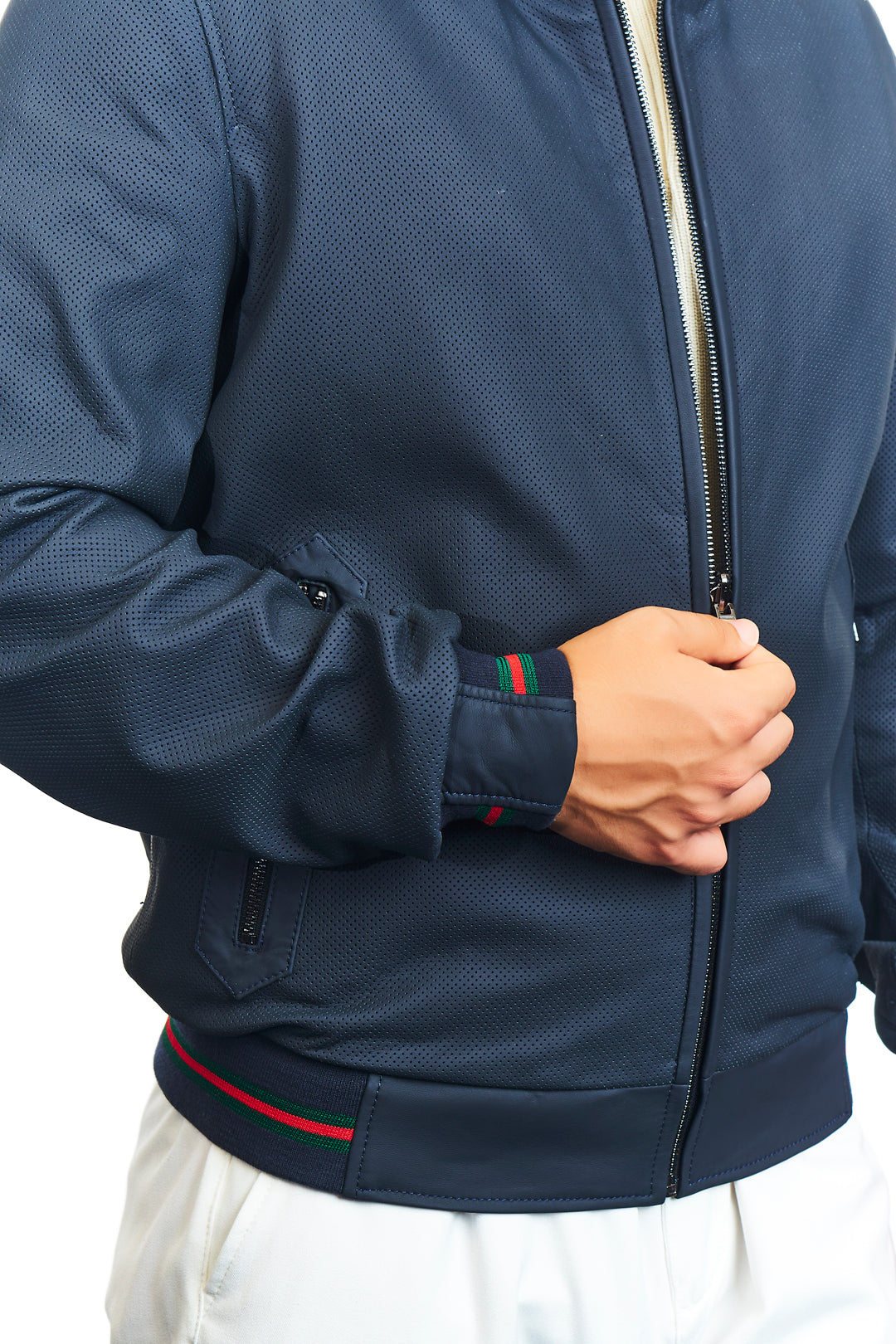 Teos Reversible Leather Jacket