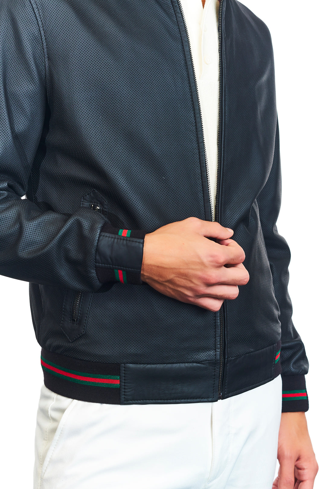 Teos Reversible Leather Jacket