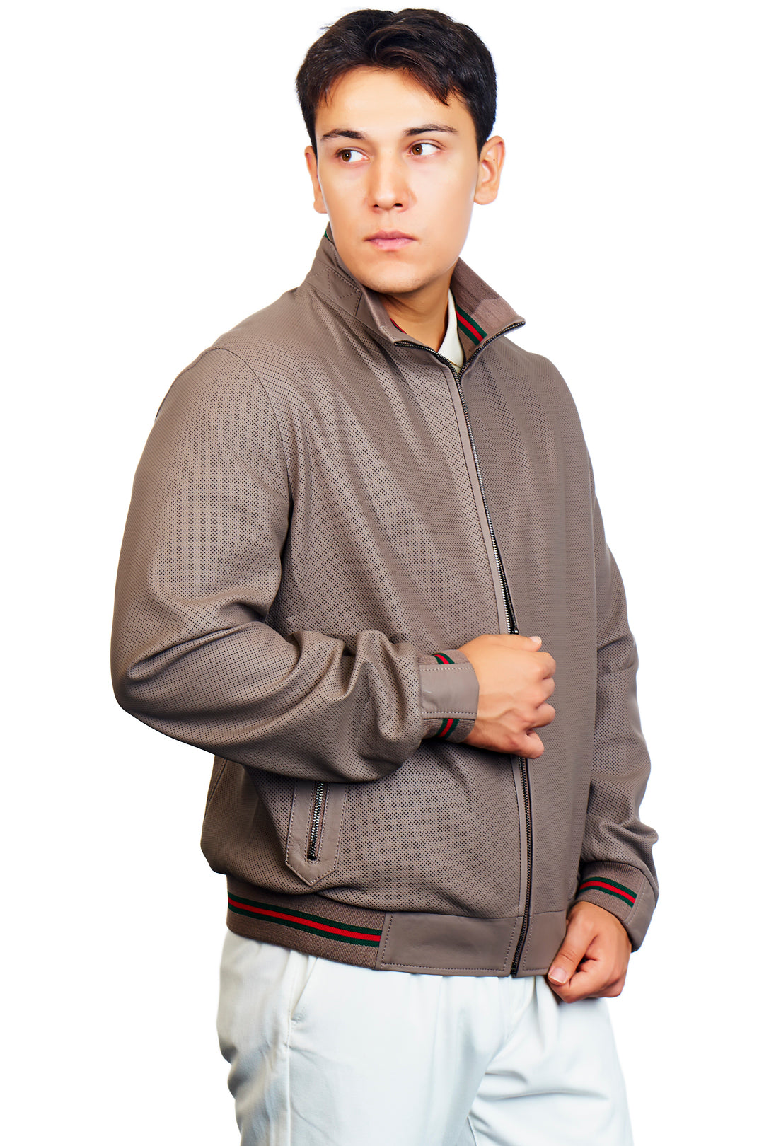 Teos Reversible Leather Jacket