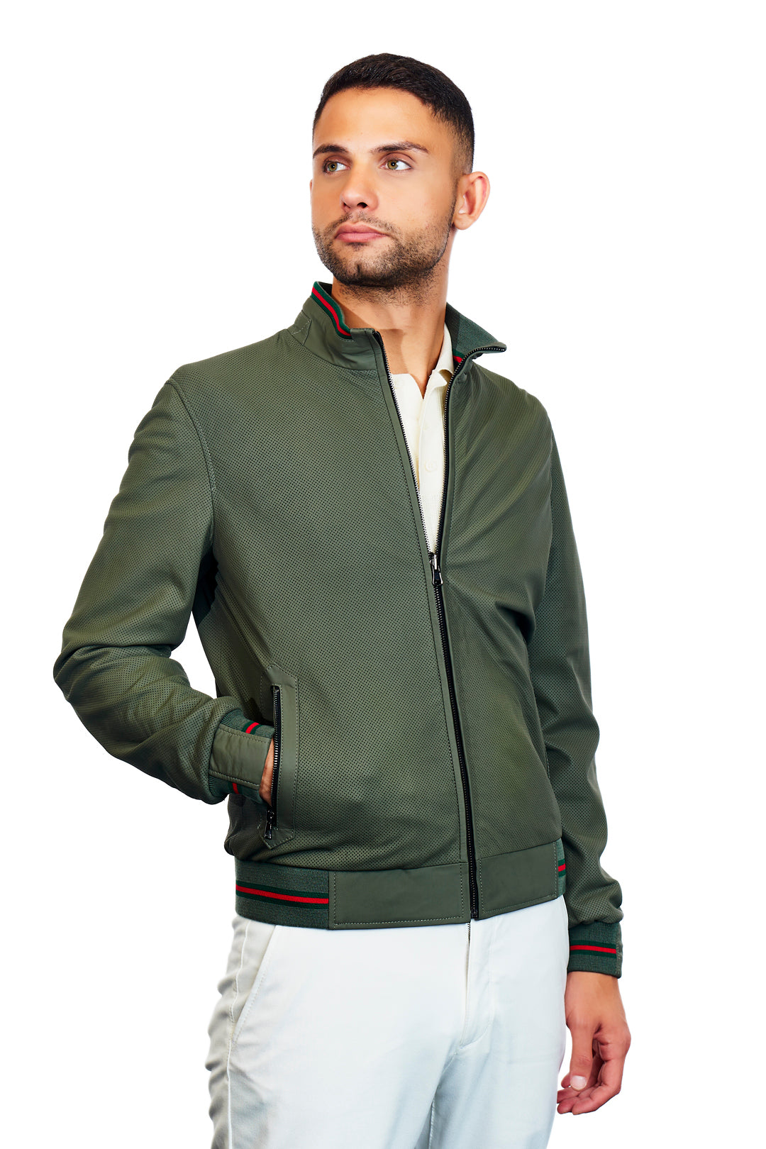 Teos Reversible Leather Jacket