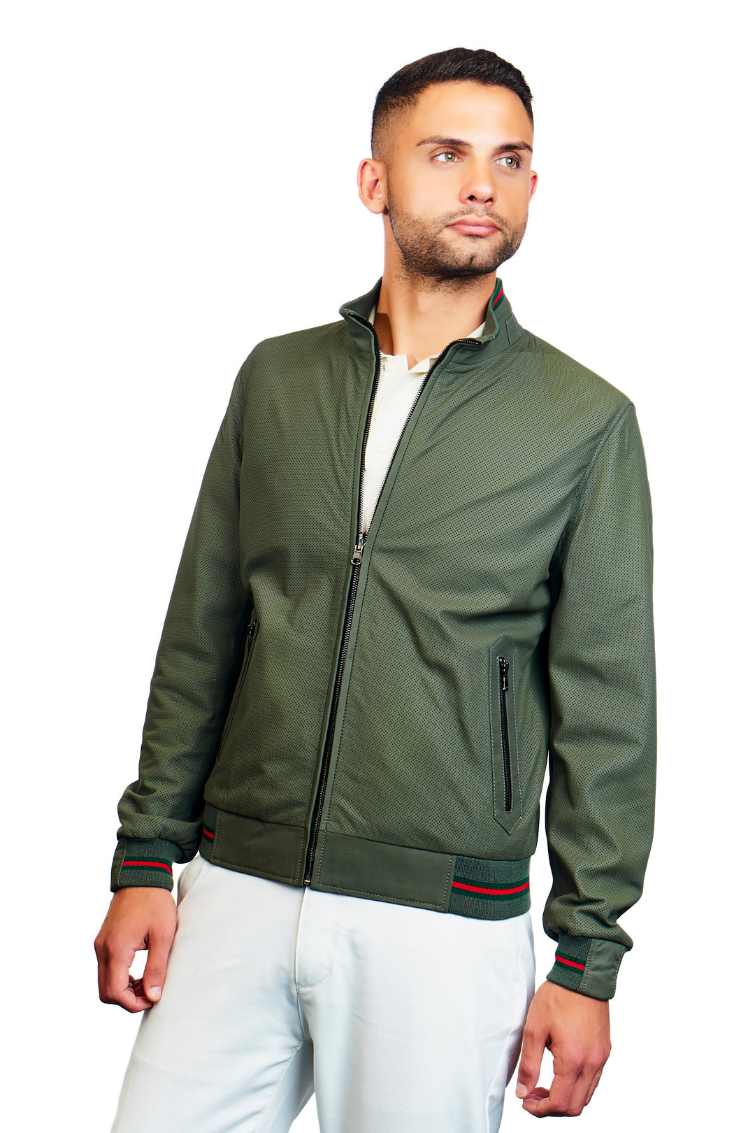 Teos Reversible Leather Jacket